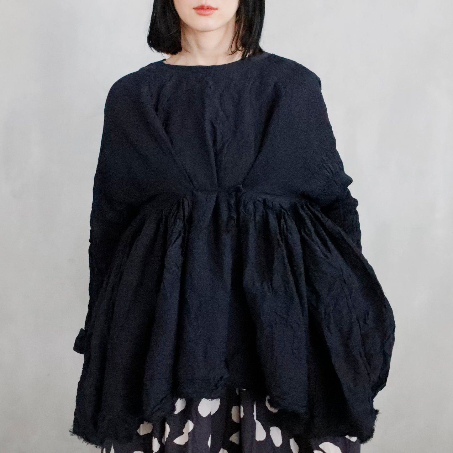 blouse newpride ma cm washed ― black
