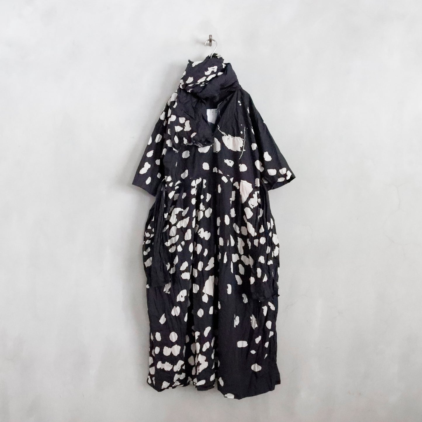 shawl 1/2 lavato - blue coral drawing