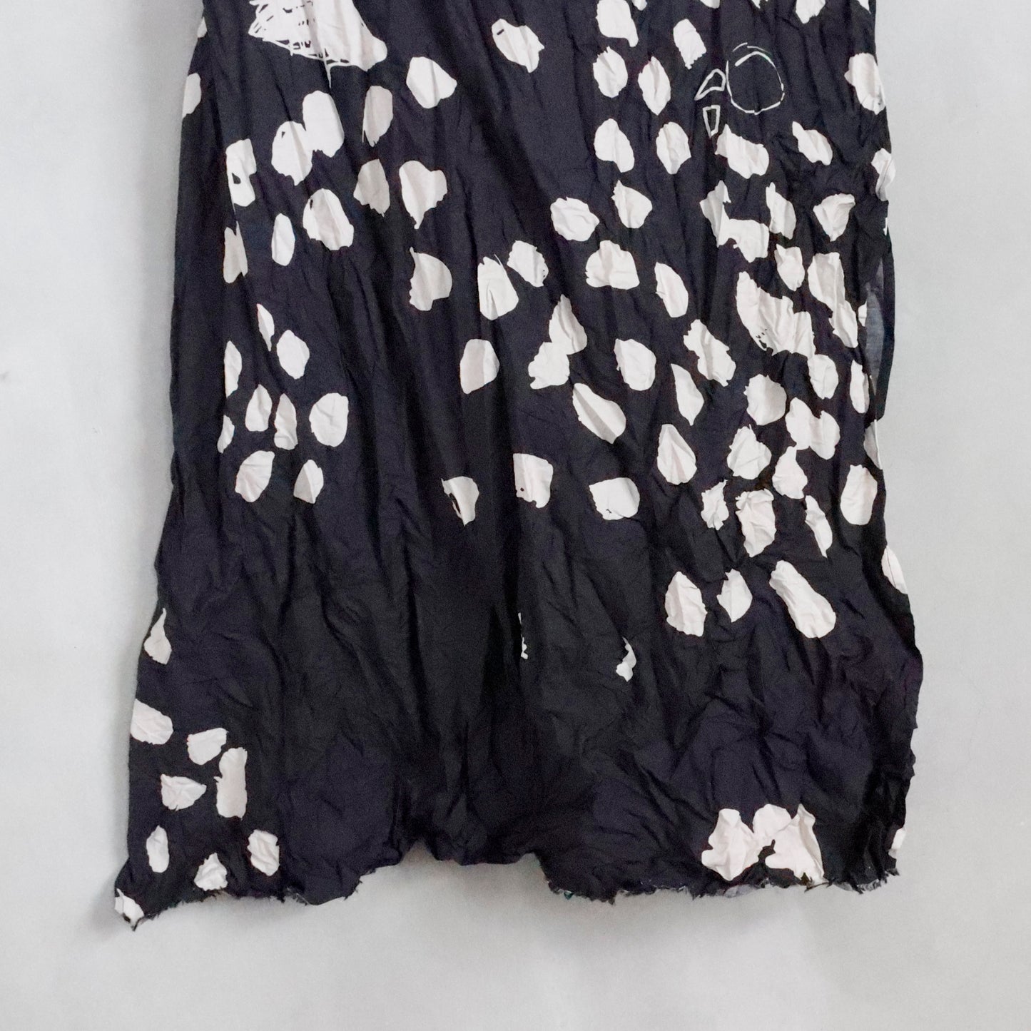 shawl 1/2 lavato - blue coral drawing