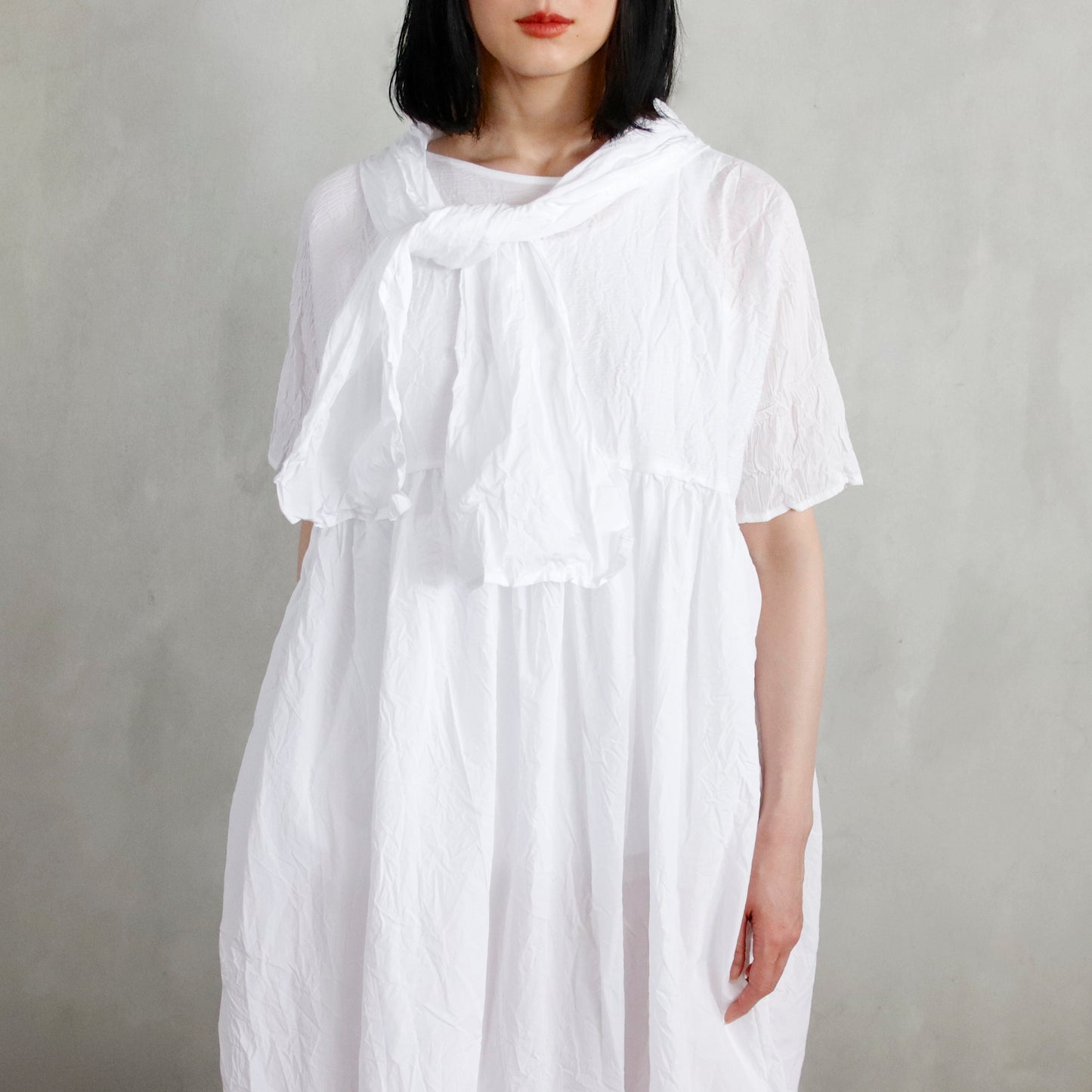 dress but washed — optical white