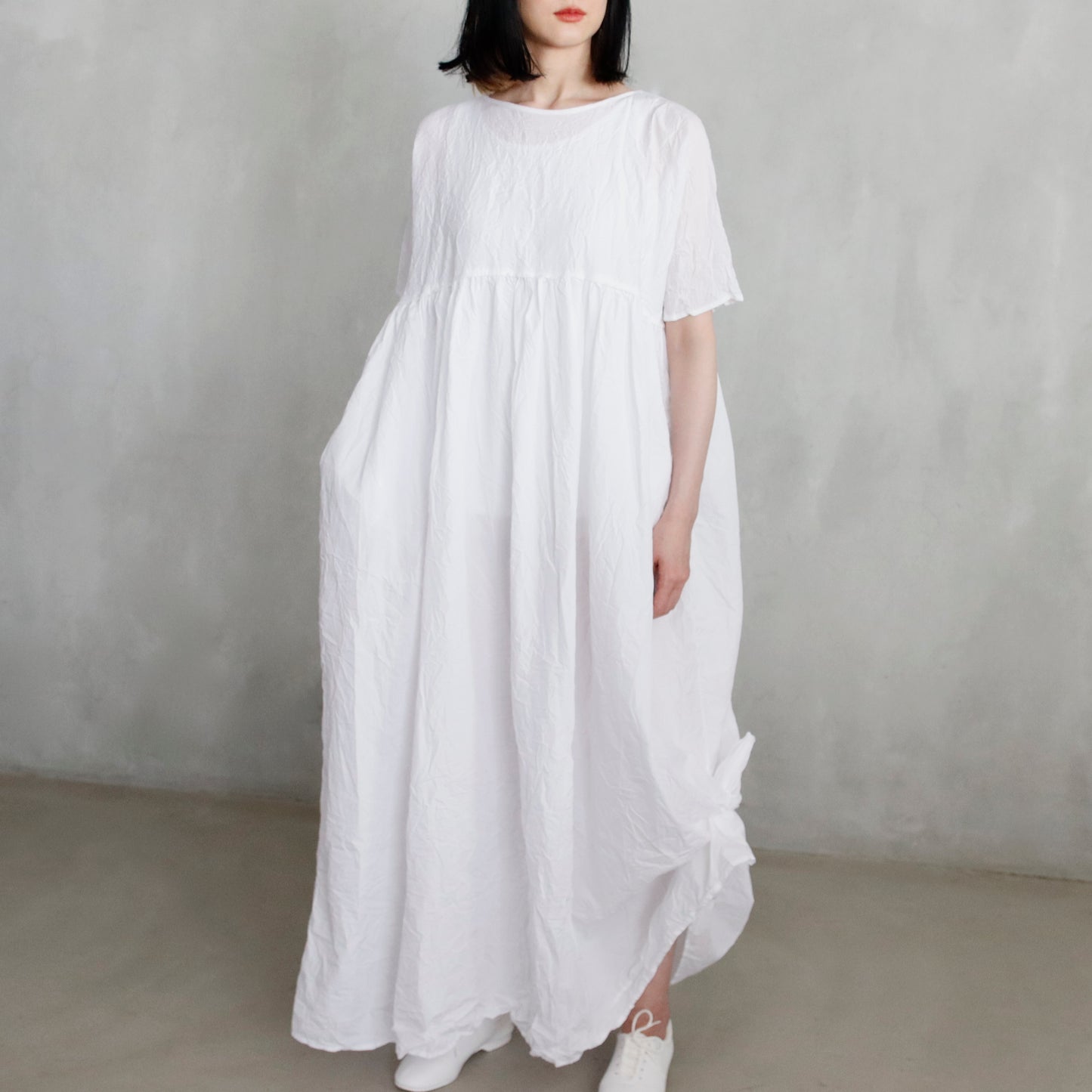 dress but washed — optical white
