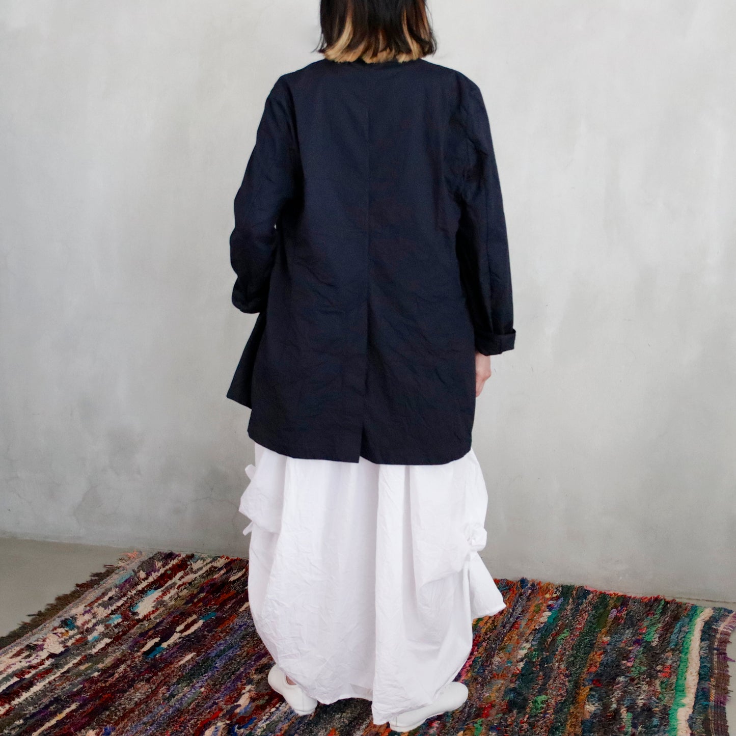 jacket g sfoderata uomo lavata ― dark blue