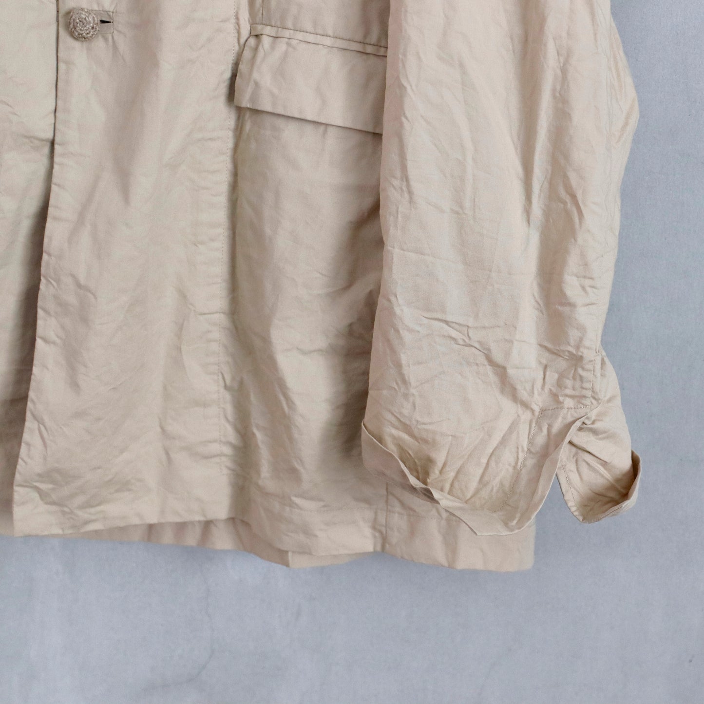 jacket g sfoderata uomo lavata ― paper natural