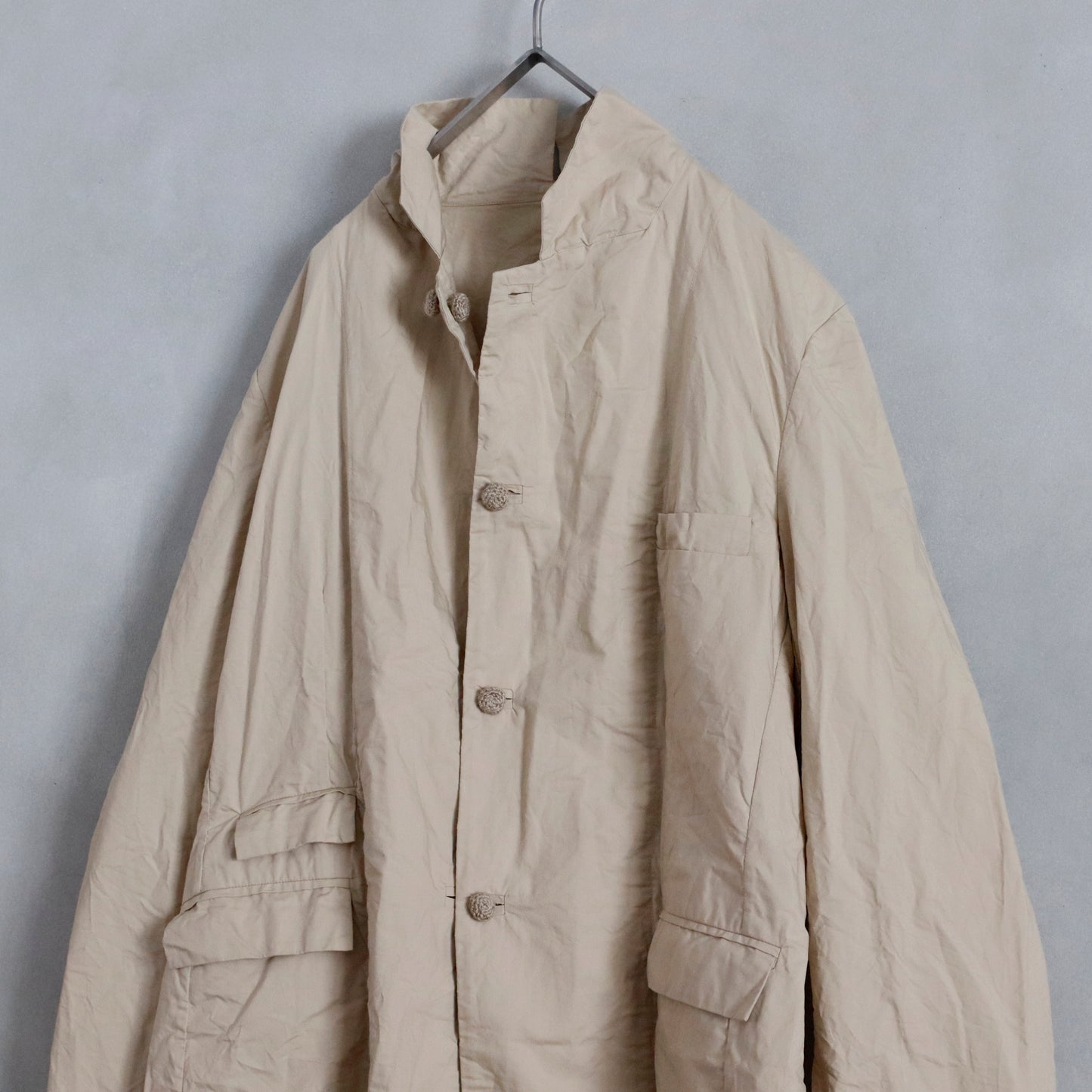 jacket g sfoderata uomo lavata ― paper natural