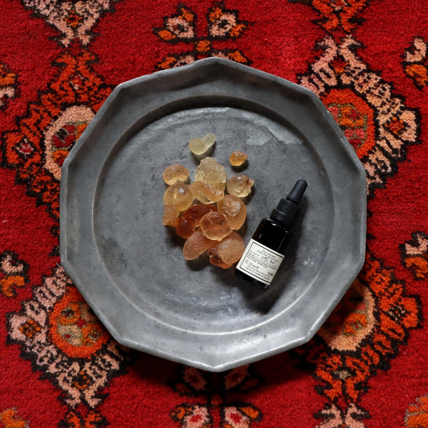 MAD ET LEN | POT POURRI APOTHICAIRE _ SMALL “ASPHALTE ROSE”