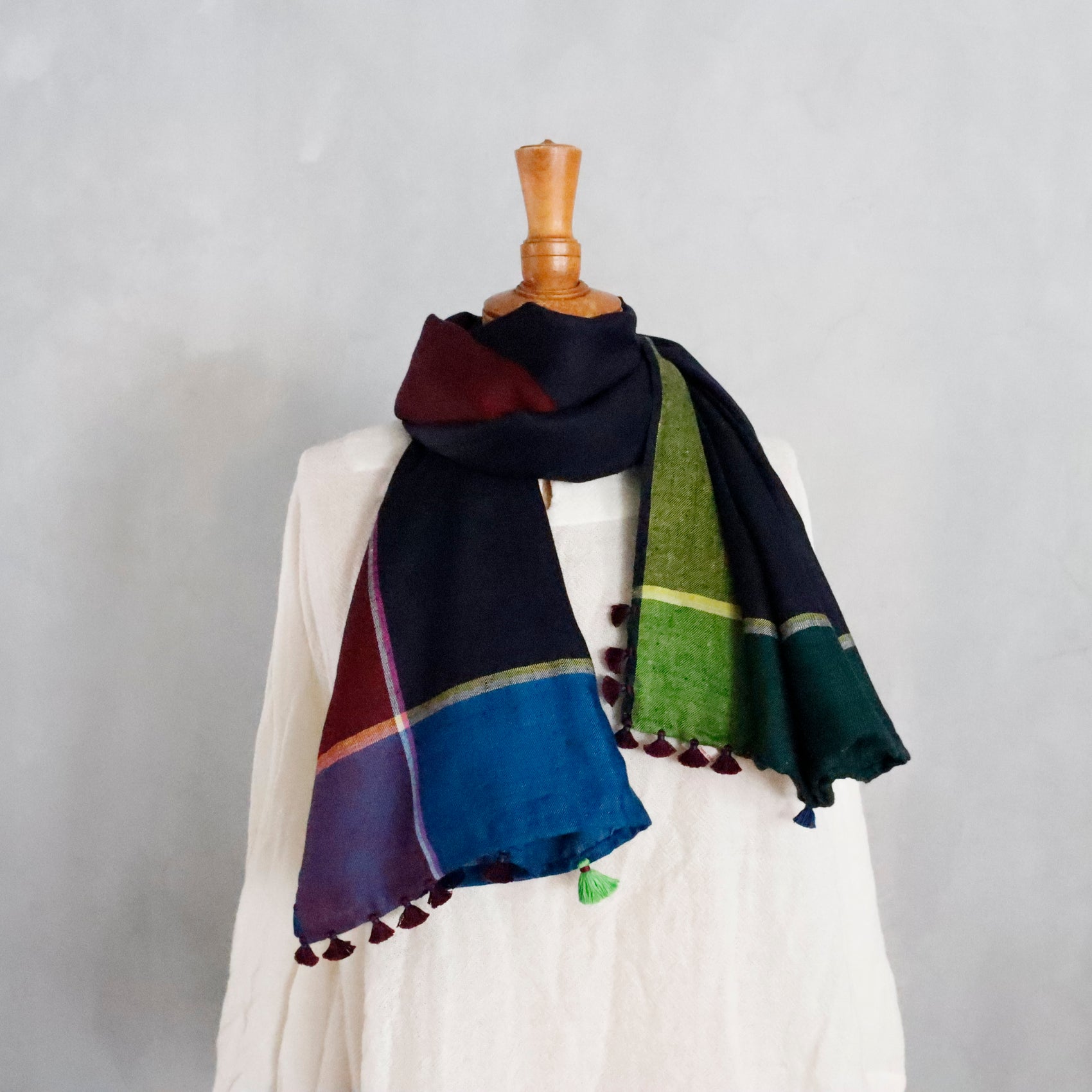 INJIRI | "Miraj" Cashmere Scarf #142