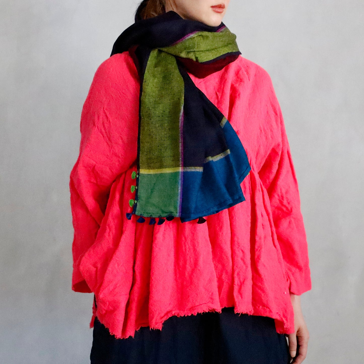 INJIRI | "Miraj" Cashmere Scarf #142