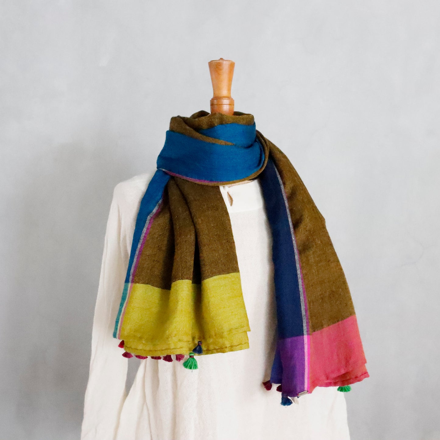 INJIRI | "Miraj" Cashmere Scarf #144