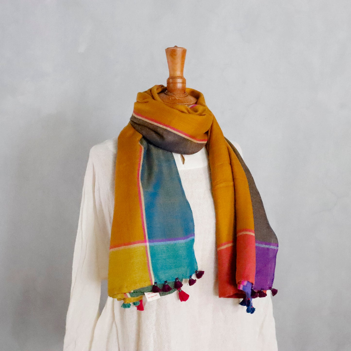 INJIRI | "Miraj" Cashmere Scarf #140