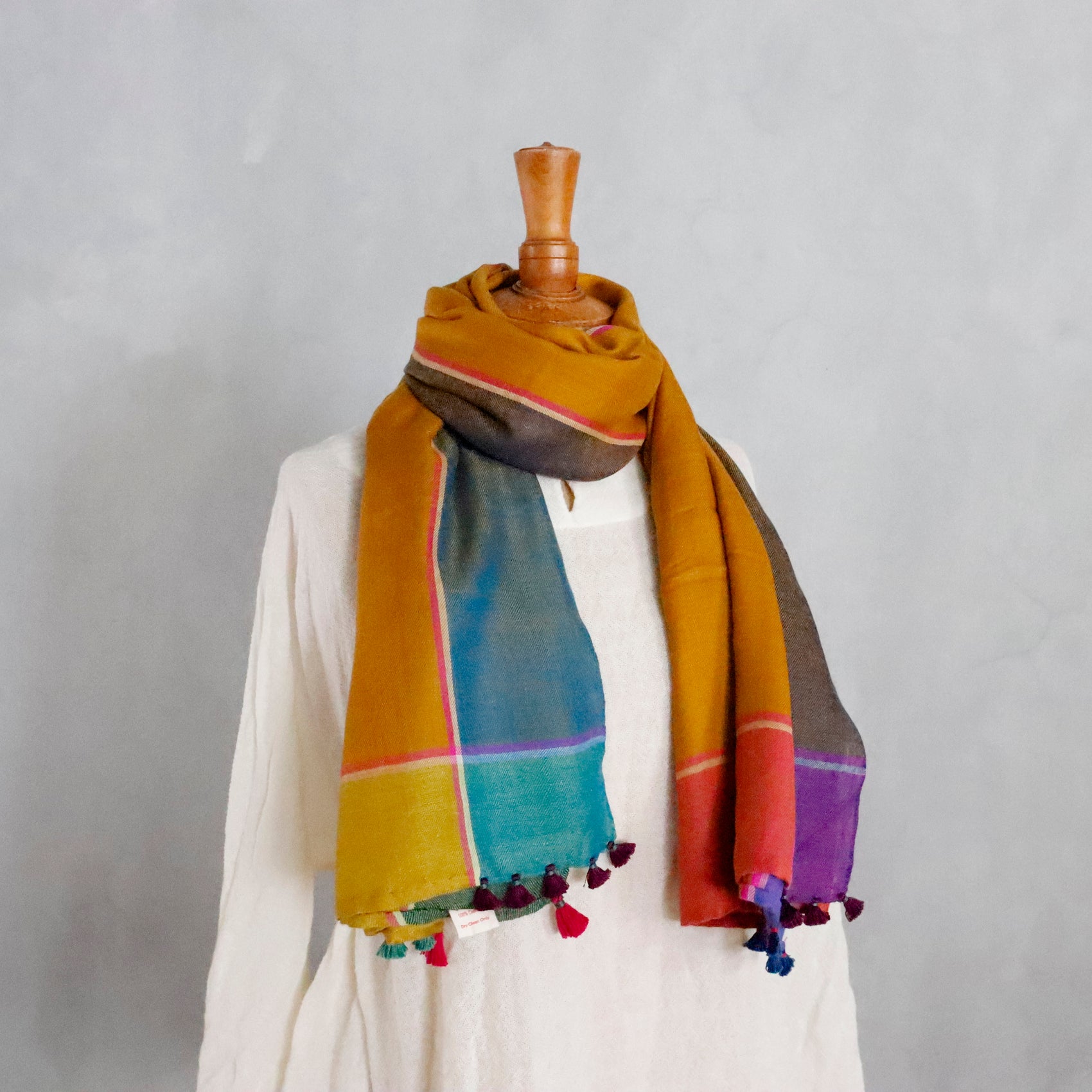 INJIRI | "Miraj" Cashmere Scarf #140