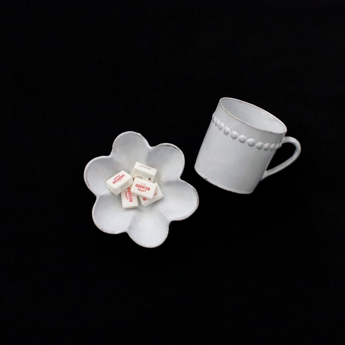 ASTIER de VILLATTE | "Fifine" Small Saucer with Six Petals