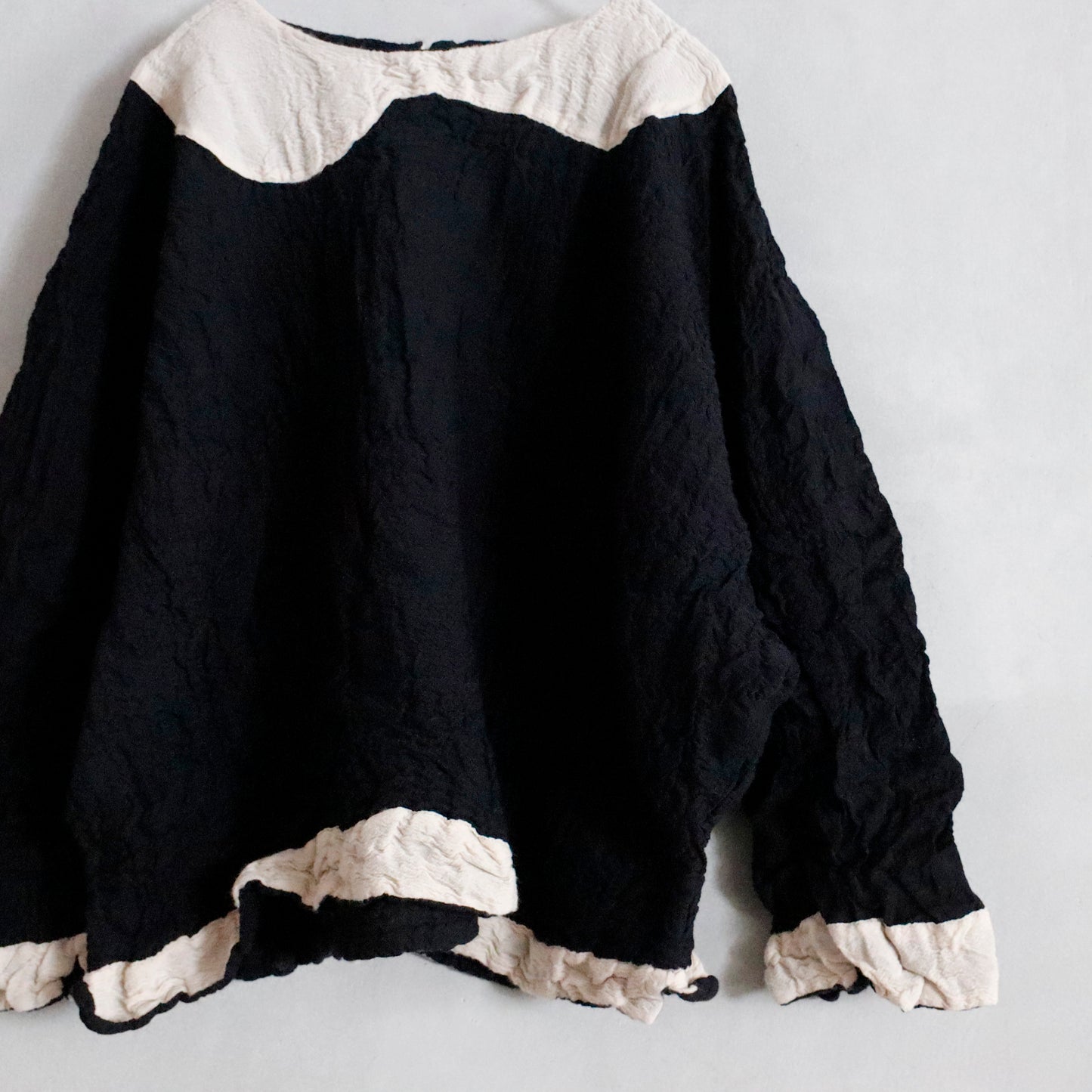 daniela gregis | blouse bacche lavata with mini bag