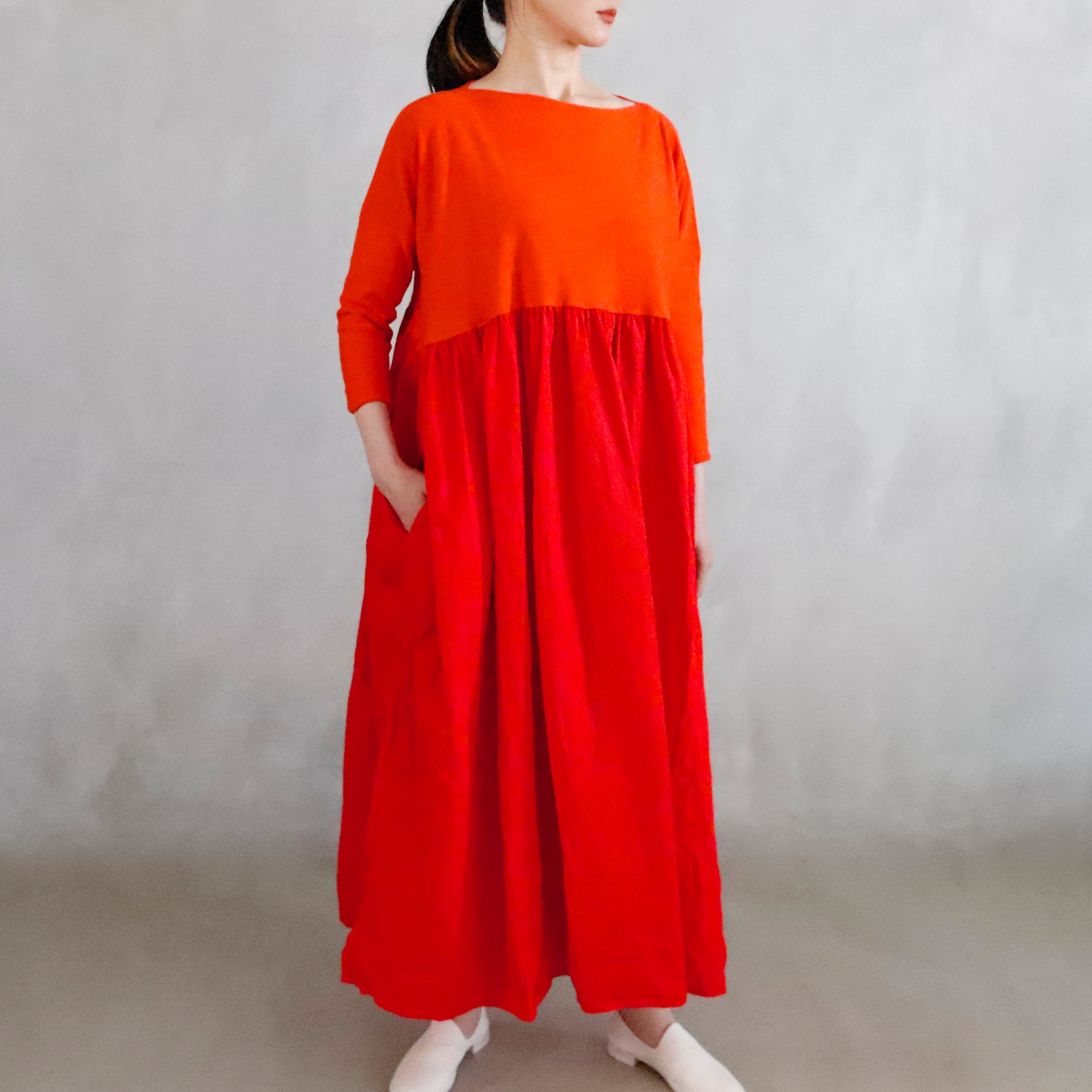 daniela gregis | knitted dress pepperoncino lavato – VISIONS