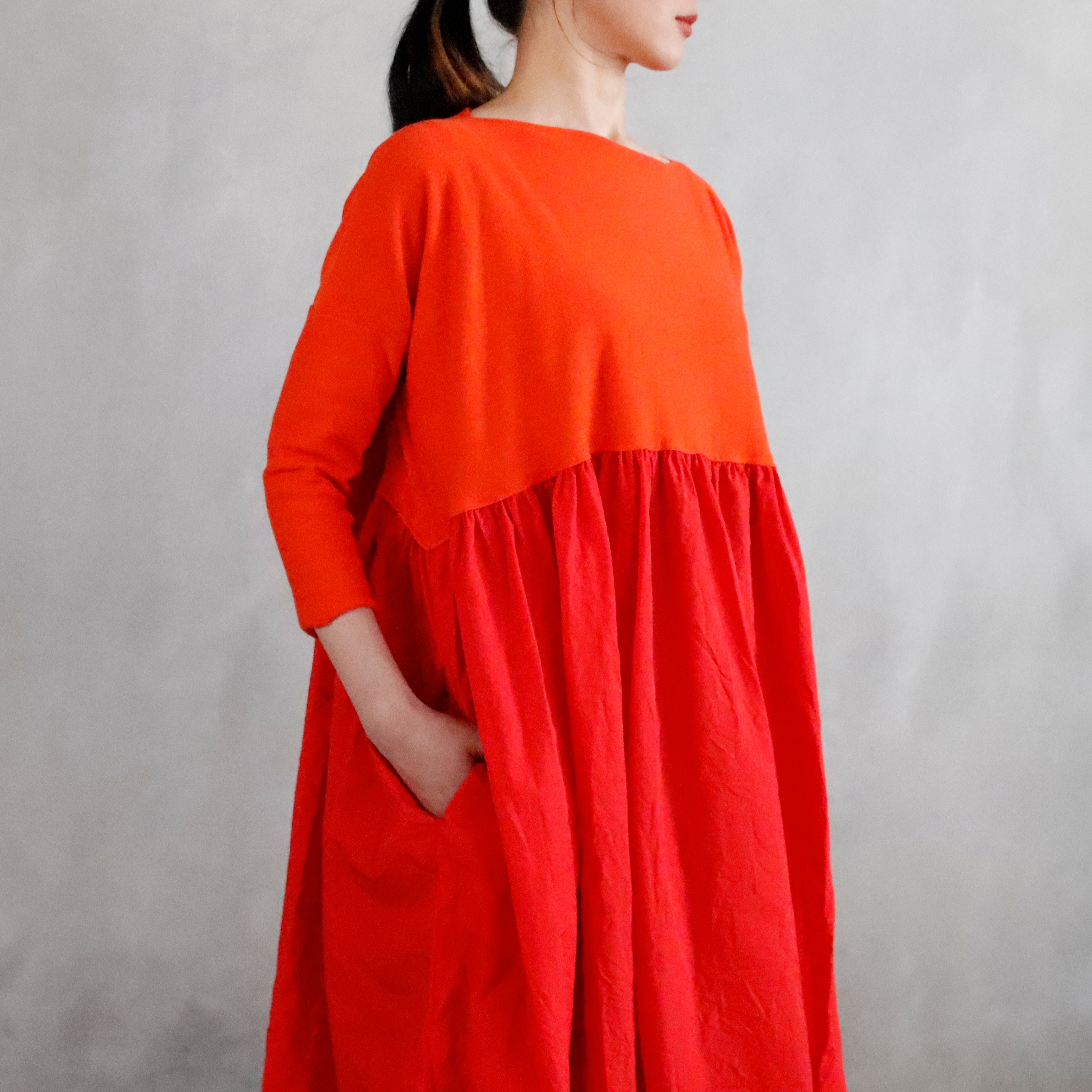 ハレノオト①☆daniela gregis ドット柄 定番 dress daniela gregis | knitted dress pepperoncino lavato – VISIONS