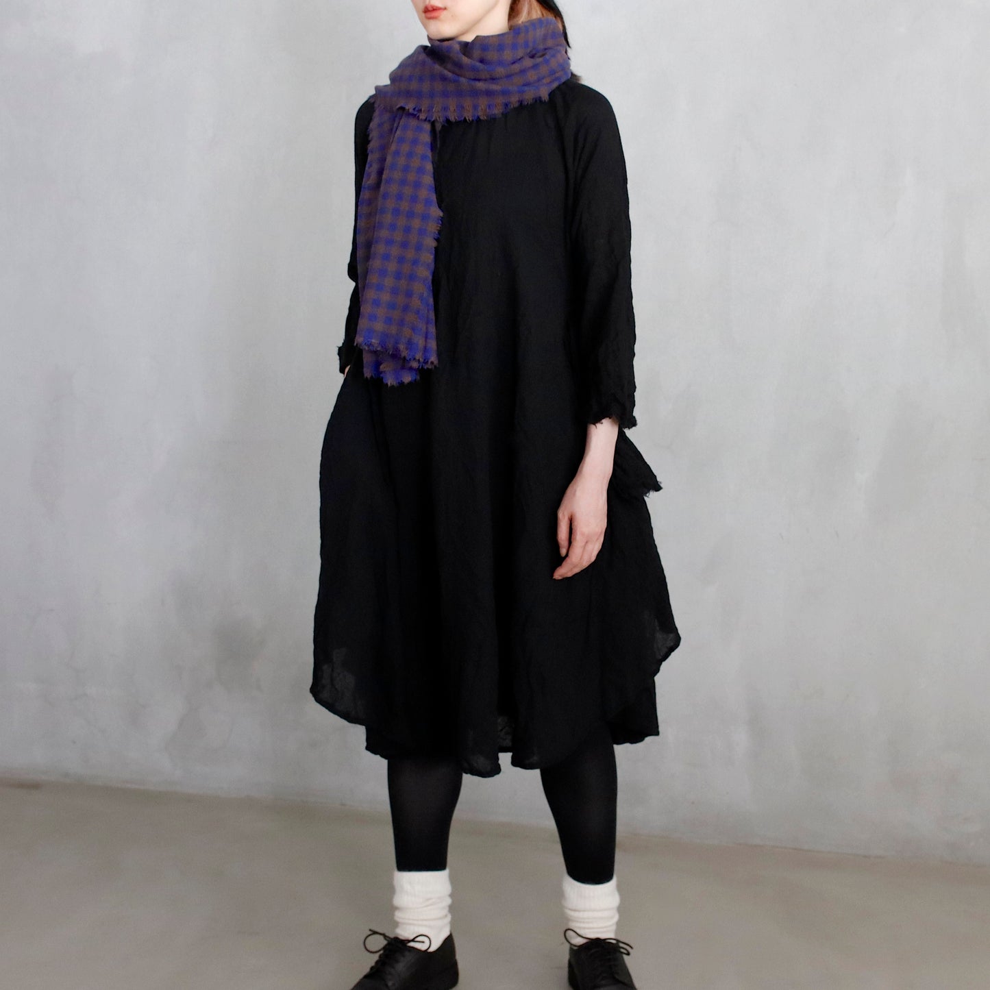 daniela gregis | dress olmo di lavato - black