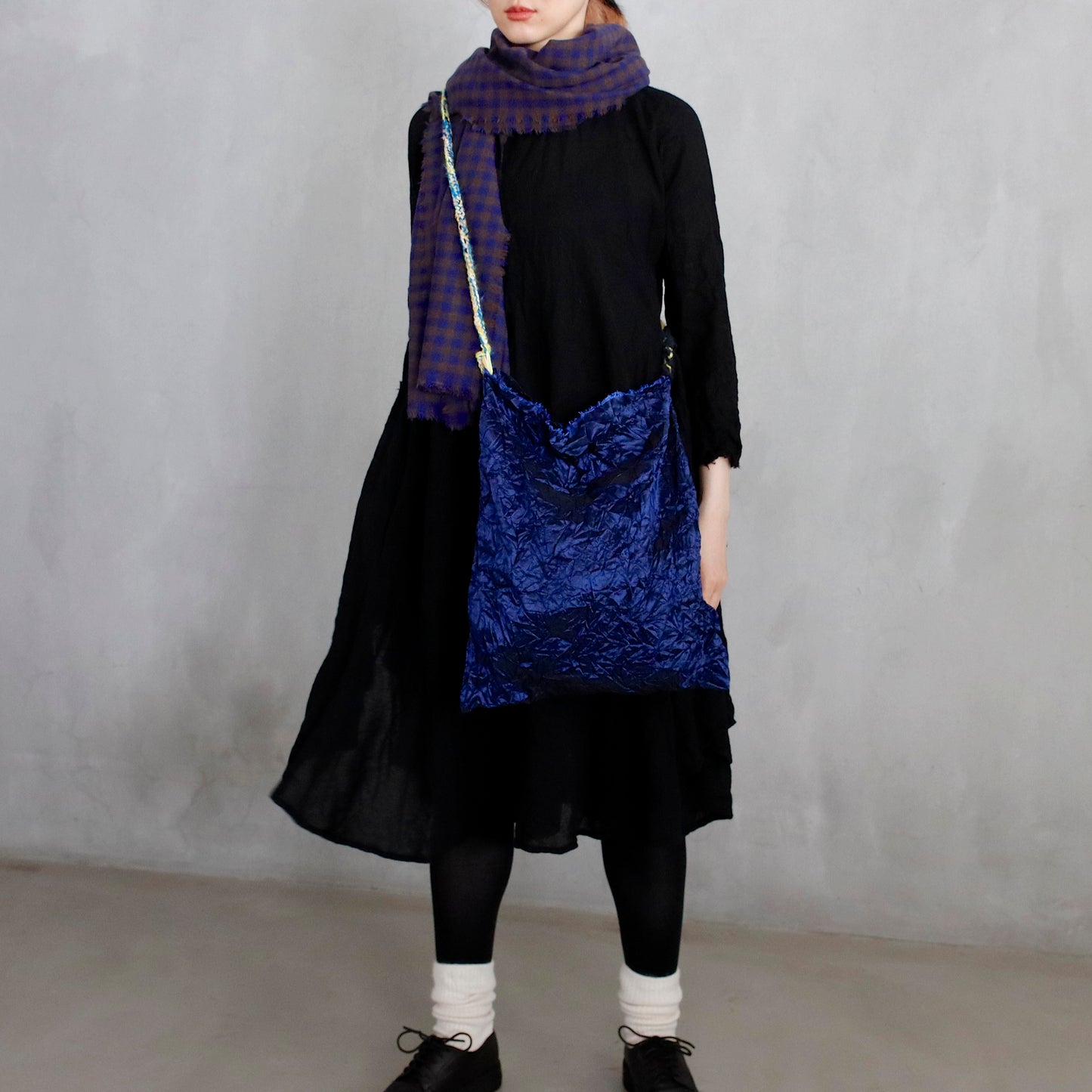 daniela gregis | dress olmo di lavato - black
