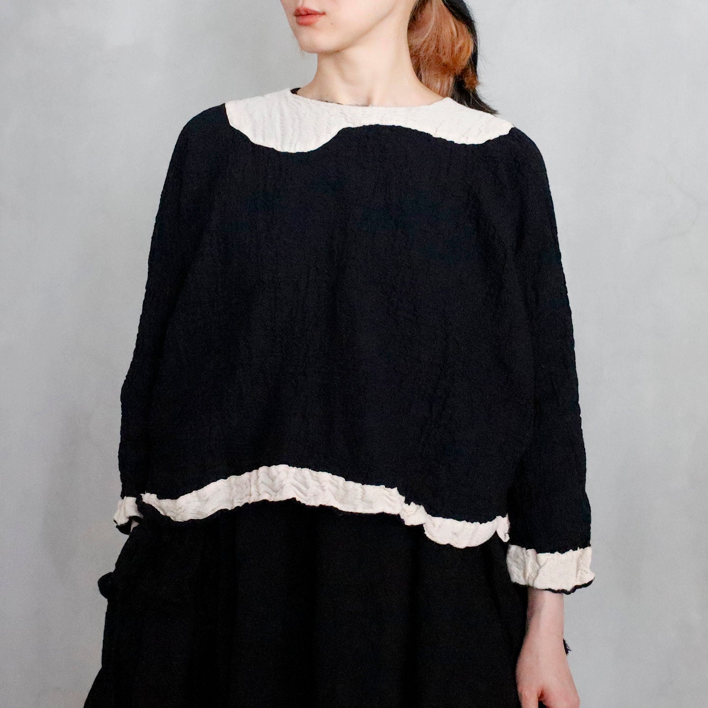 daniela gregis | blouse bacche lavata with mini bag