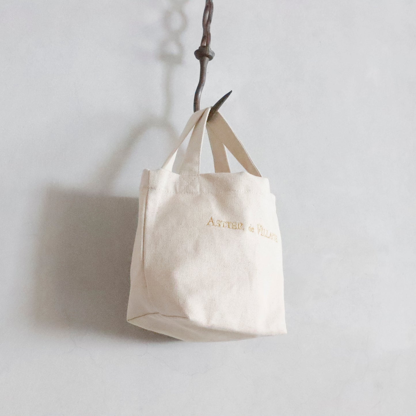 ASTIER de VILLATTE | Ecru Mini Tote Bag