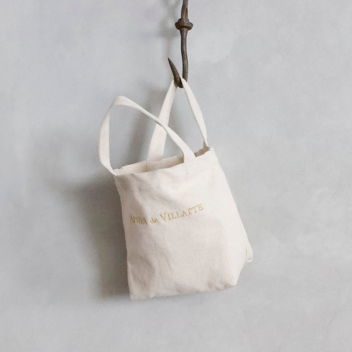 ASTIER de VILLATTE | Ecru Mini Tote Bag