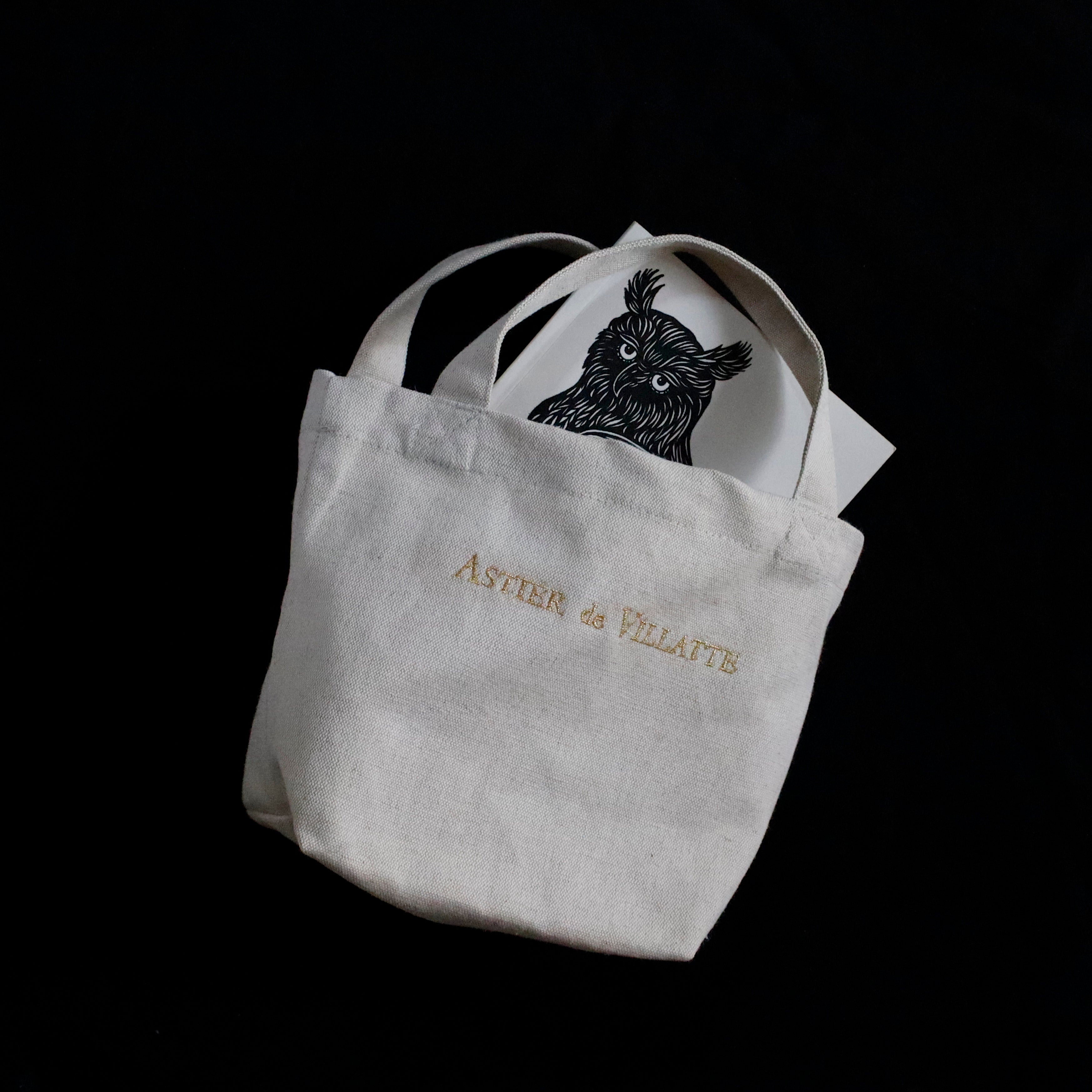 ASTIER de VILLATTE | Ecru Mini Tote Bag – VISIONS