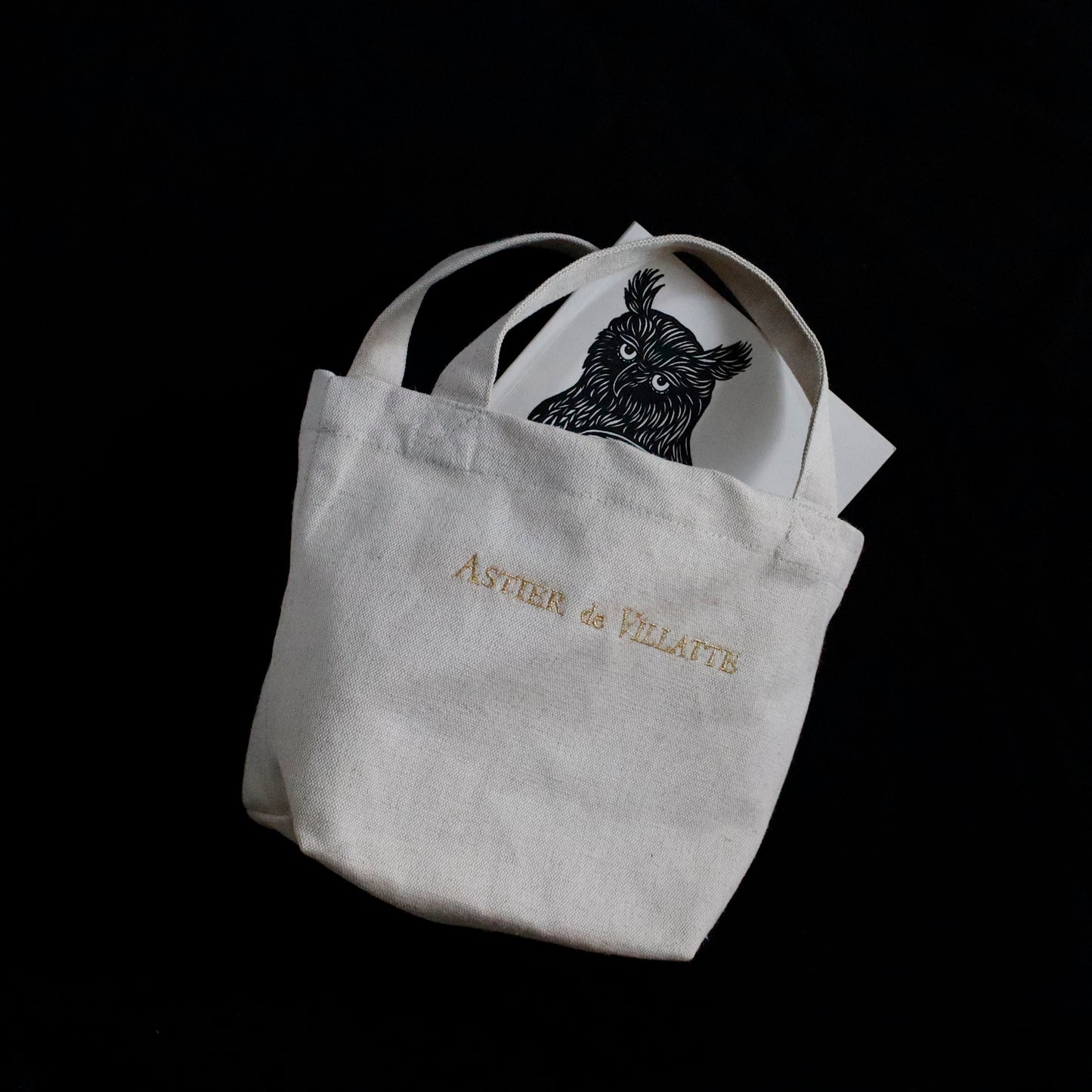 ASTIER de VILLATTE | Ecru Mini Tote Bag