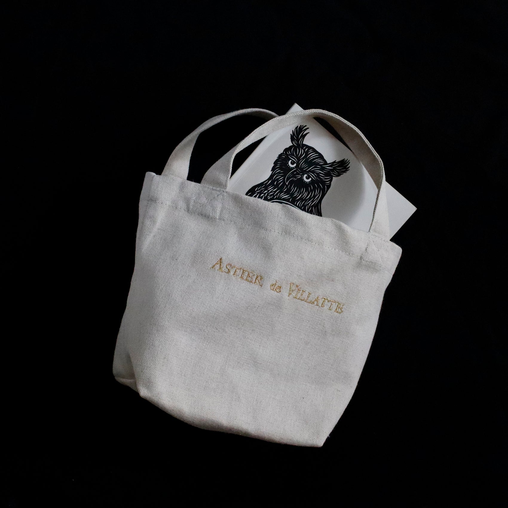 ASTIER de VILLATTE | Ecru Mini Tote Bag