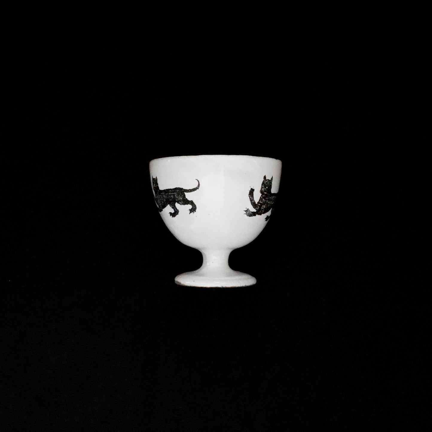 ASTIER de VILLATTE | "John Derian" Cat Bowl on Stand