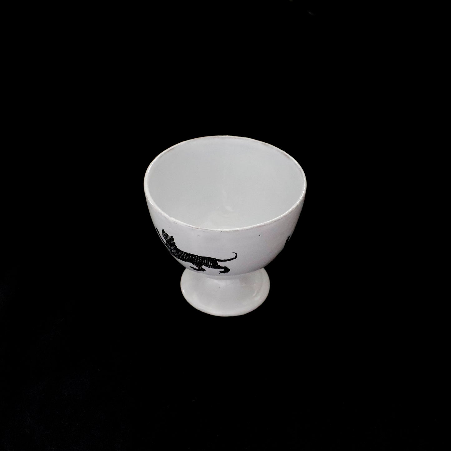ASTIER de VILLATTE | "John Derian" Cat Bowl on Stand