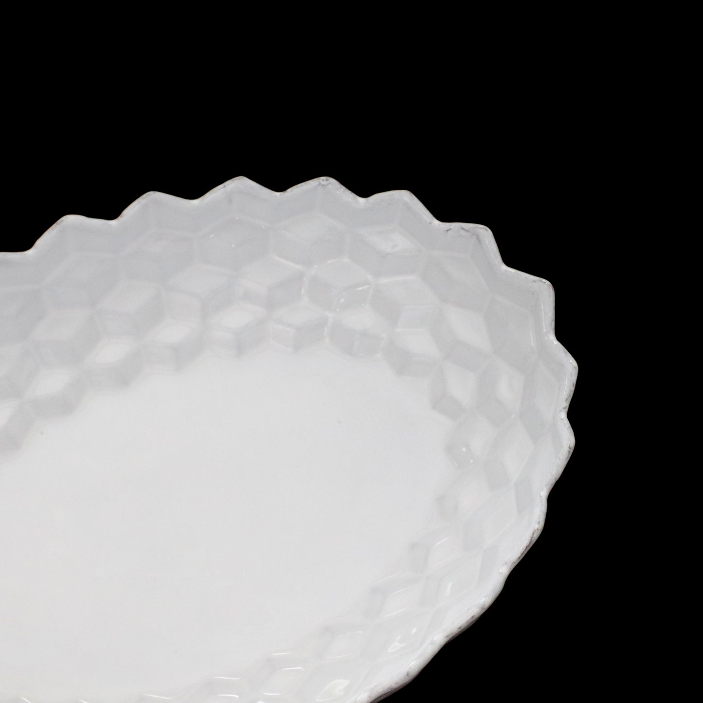 ASTIER de VILLATTE | "Cube" Oval Salad Bowl