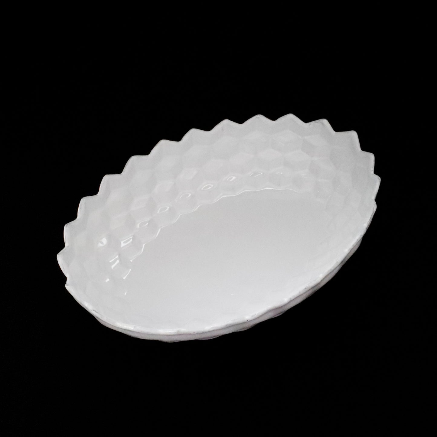ASTIER de VILLATTE | "Cube" Oval Salad Bowl