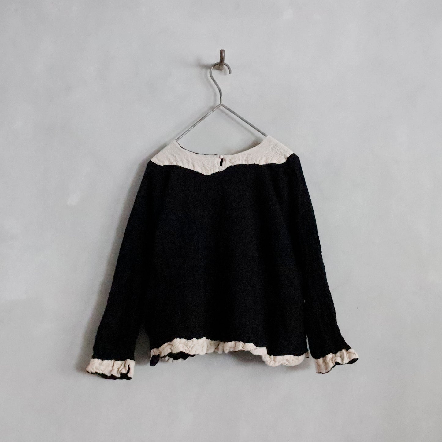 daniela gregis | blouse bacche lavata with mini bag