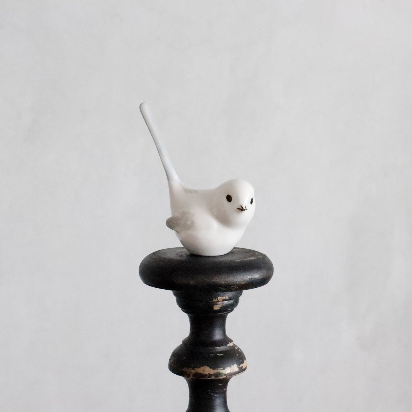 LOMONOSOV | Long Tailed Titmouse Bird Figurine