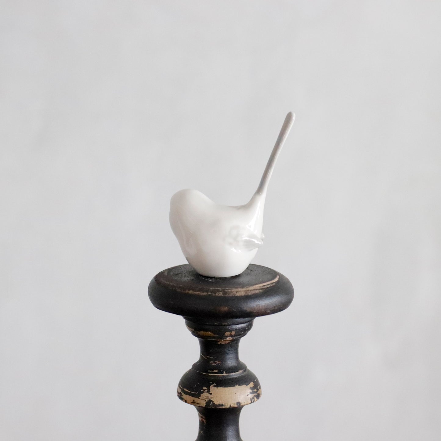 LOMONOSOV | Long Tailed Titmouse Bird Figurine