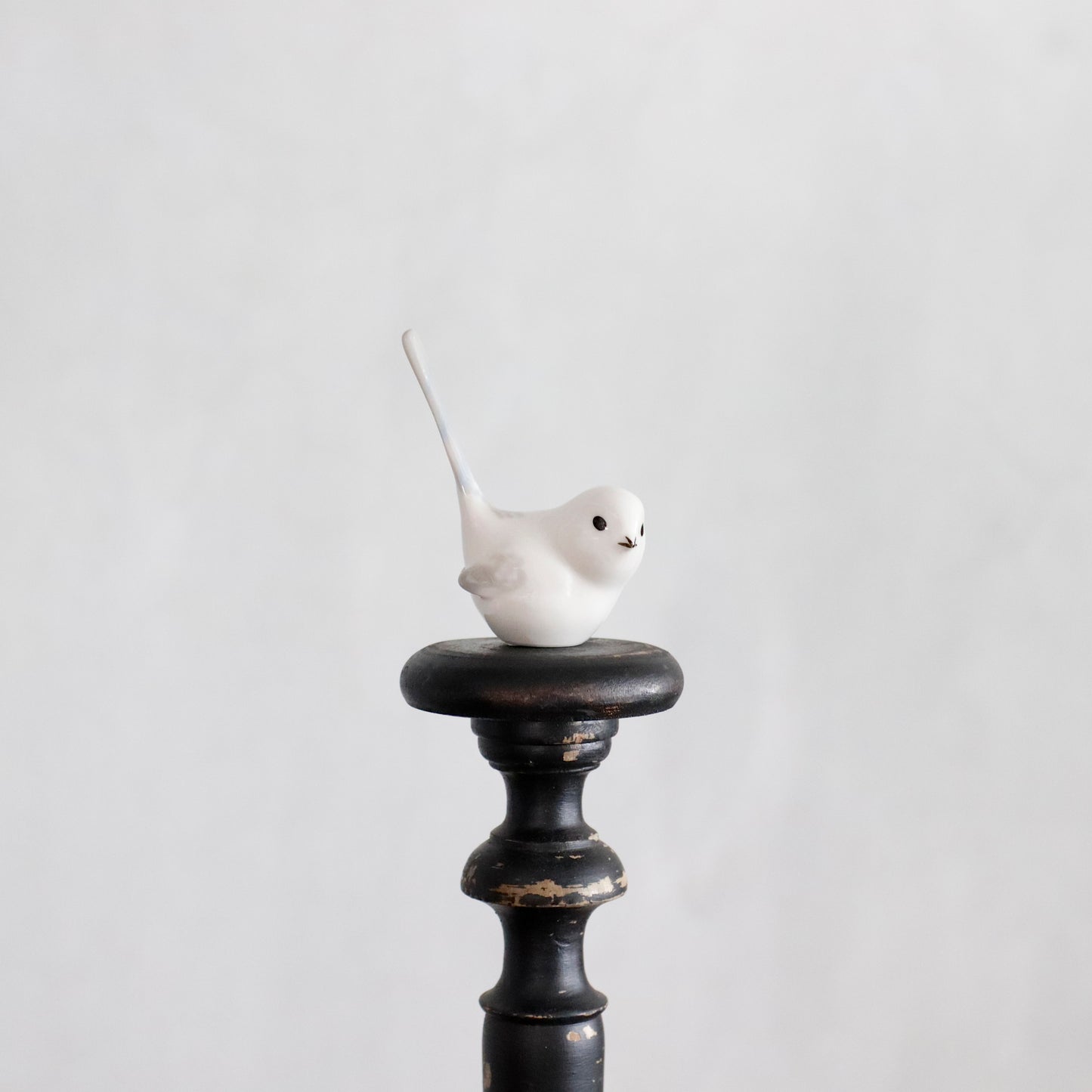 LOMONOSOV | Long Tailed Titmouse Bird Figurine