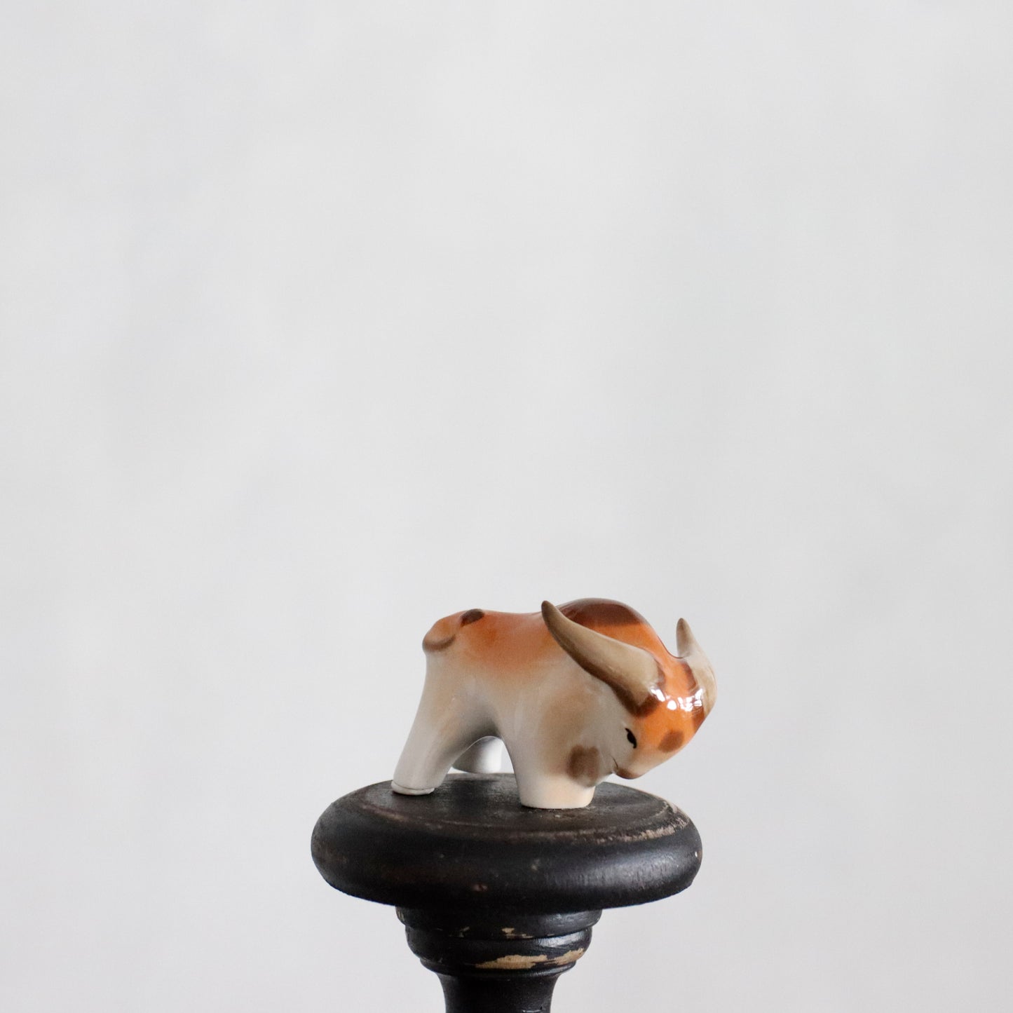 LOMONOSOV | Redhead Bull Figurine
