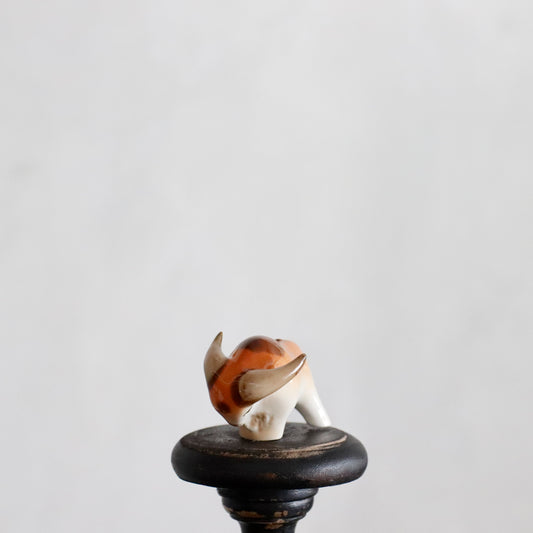 LOMONOSOV | Redhead Bull Figurine