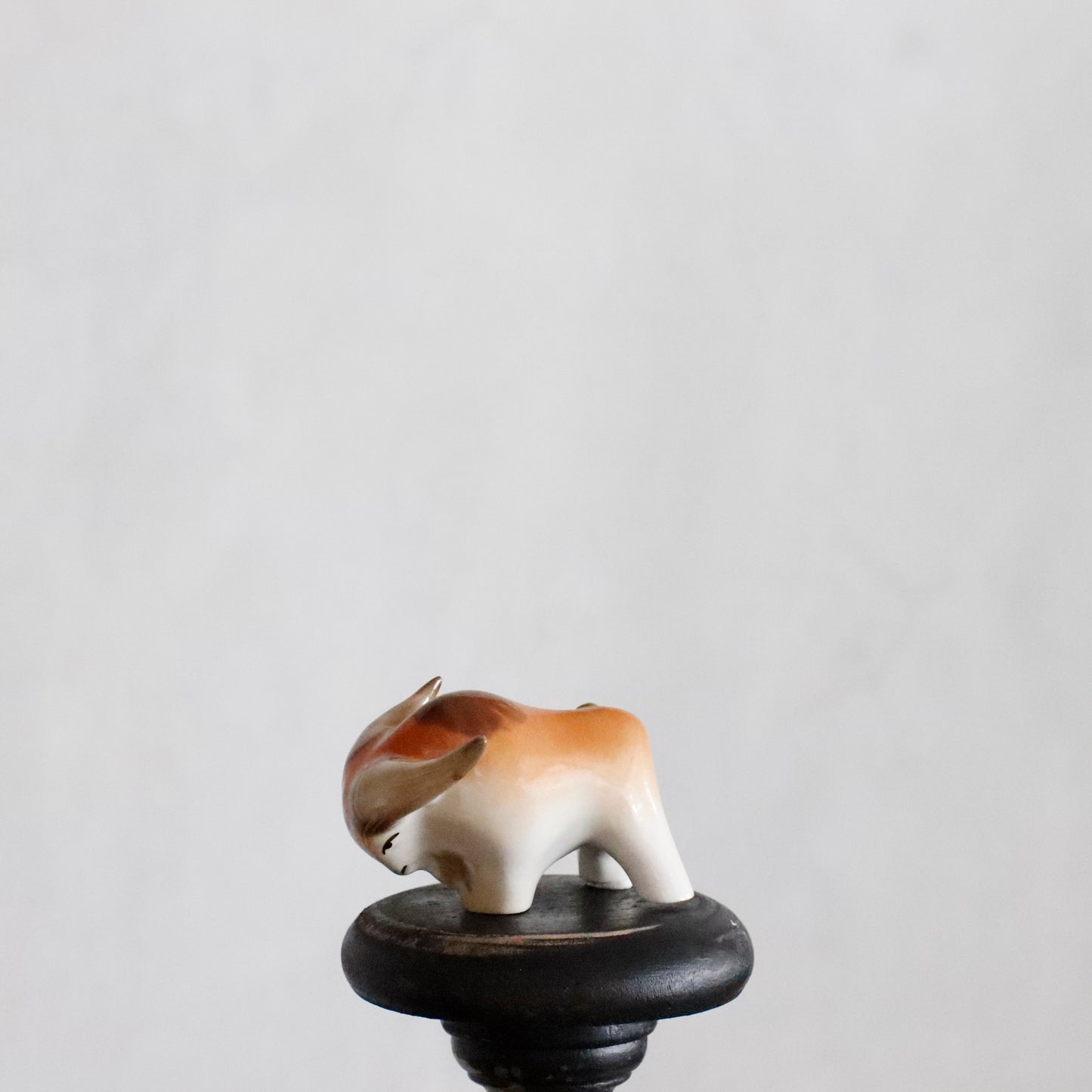 LOMONOSOV | Redhead Bull Figurine