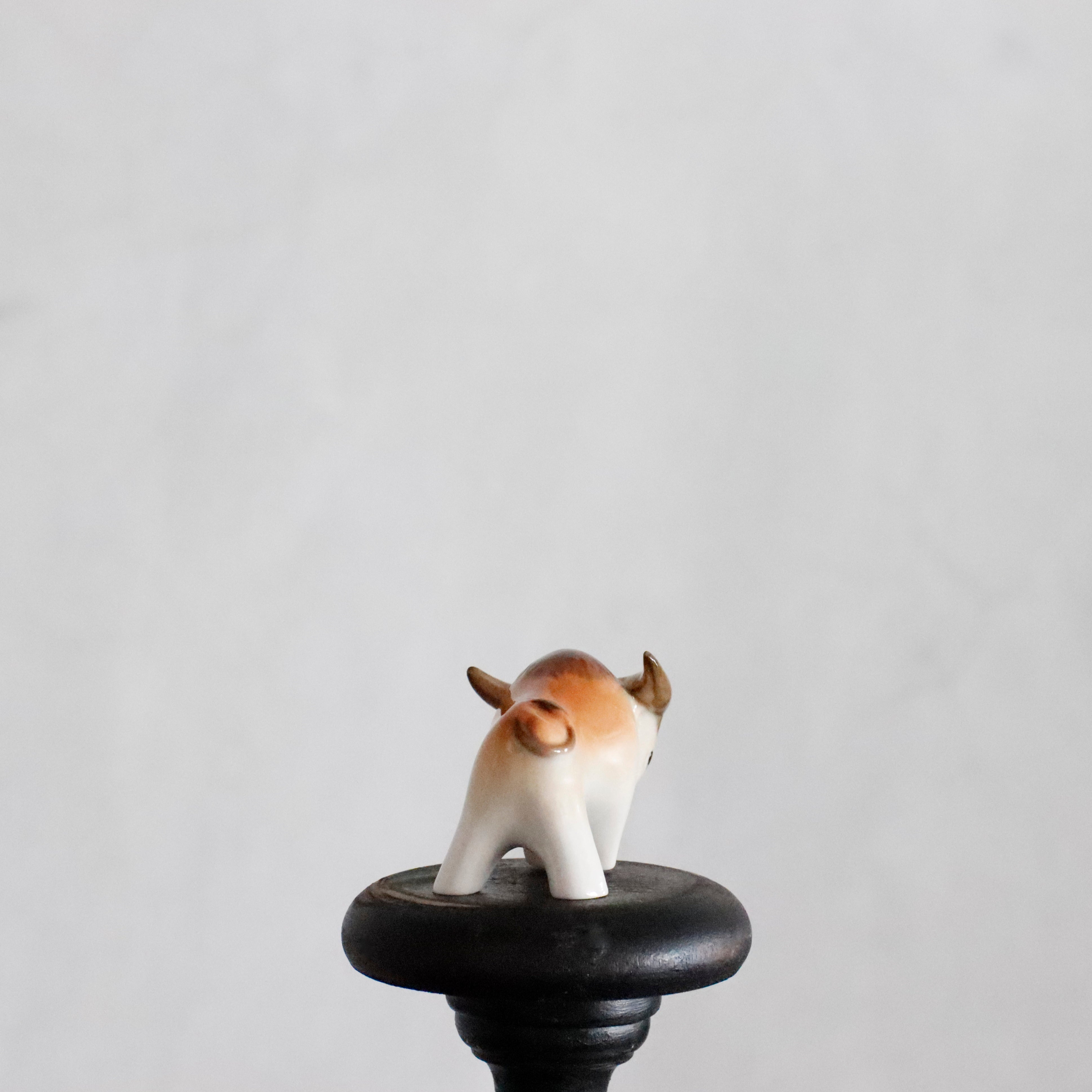 LOMONOSOV ロモノーソフ 犬の置物 陶器製 LOMONOSOV | Redhead Bull Figurine – VISIONS -antiques & modern-
