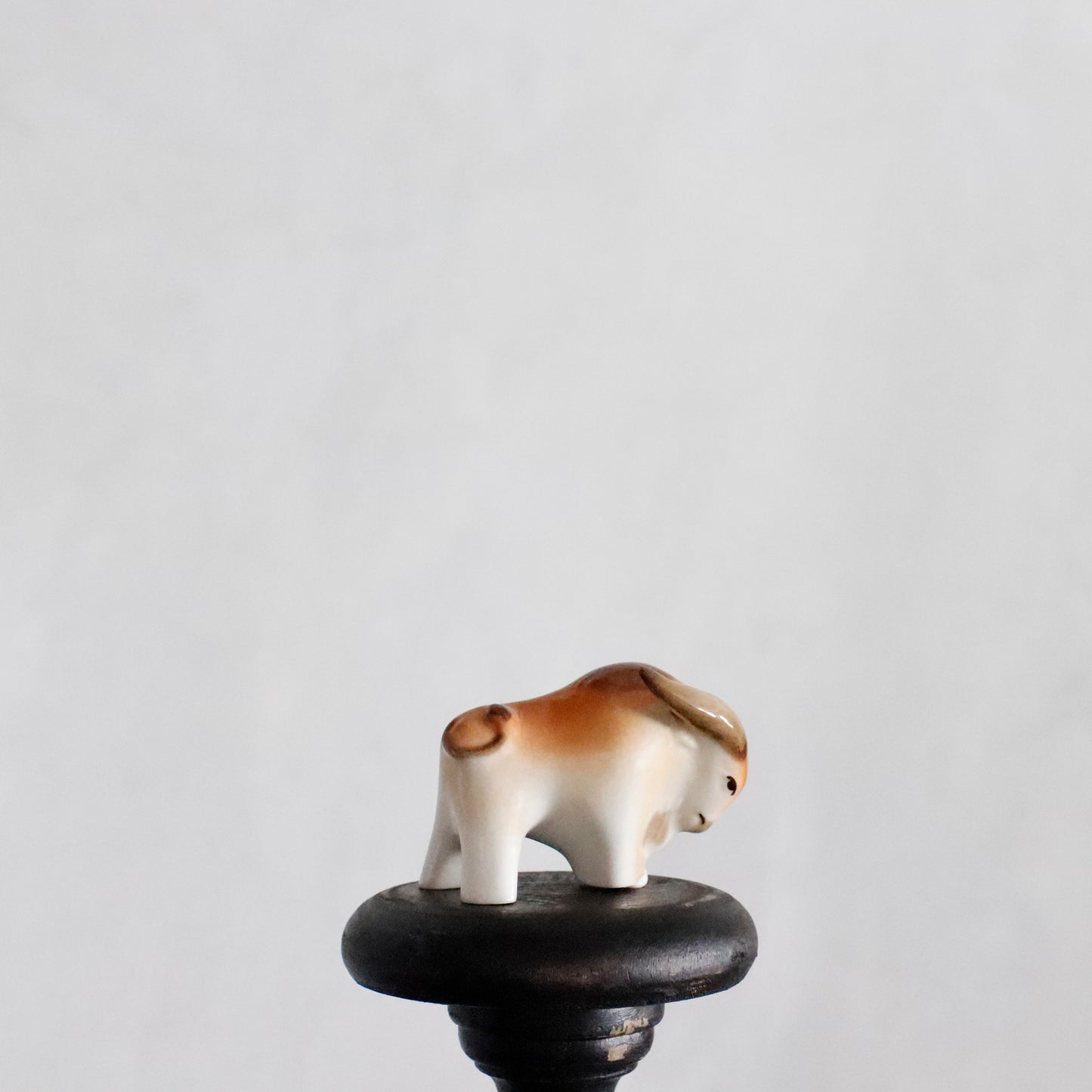 LOMONOSOV | Redhead Bull Figurine