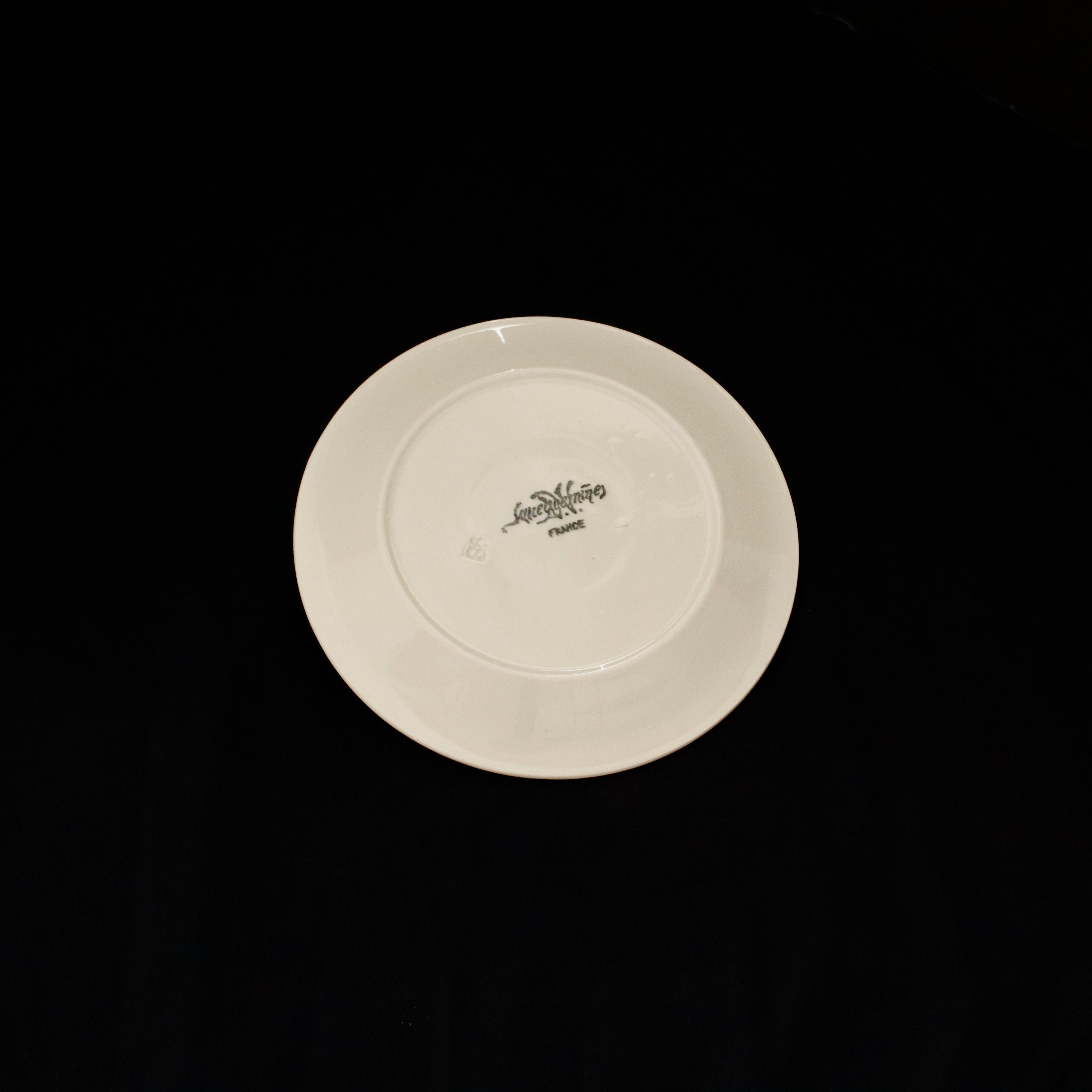 Sarreguemines antique plate サルグミンヌ SARREGUEMINES | Small Plate – VISIONS