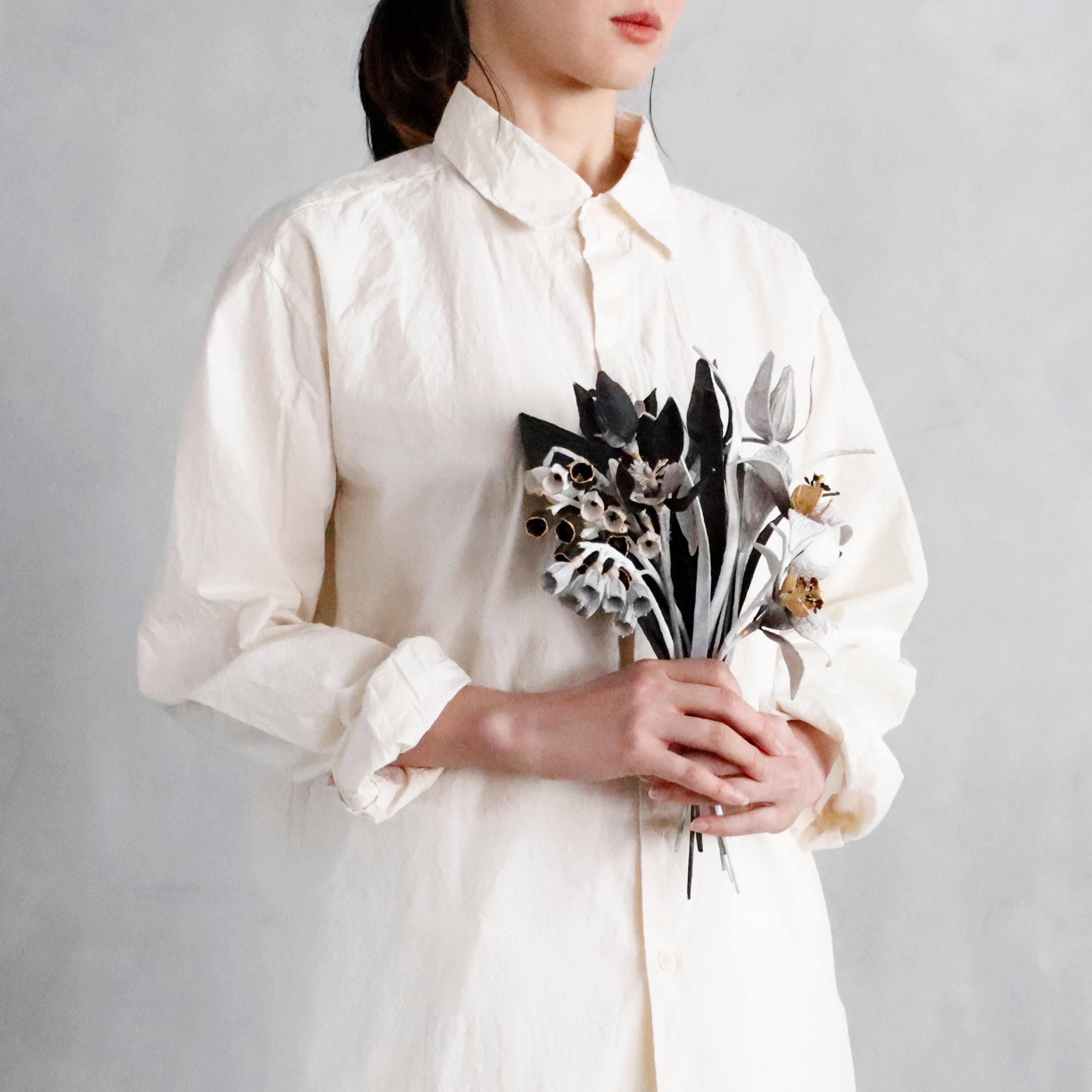 CASEY CASEYBIG RACCOURCIE SHIRTシャツ サイズM Casey Casey Big Raccourcie Shirt Brown – Neighbour