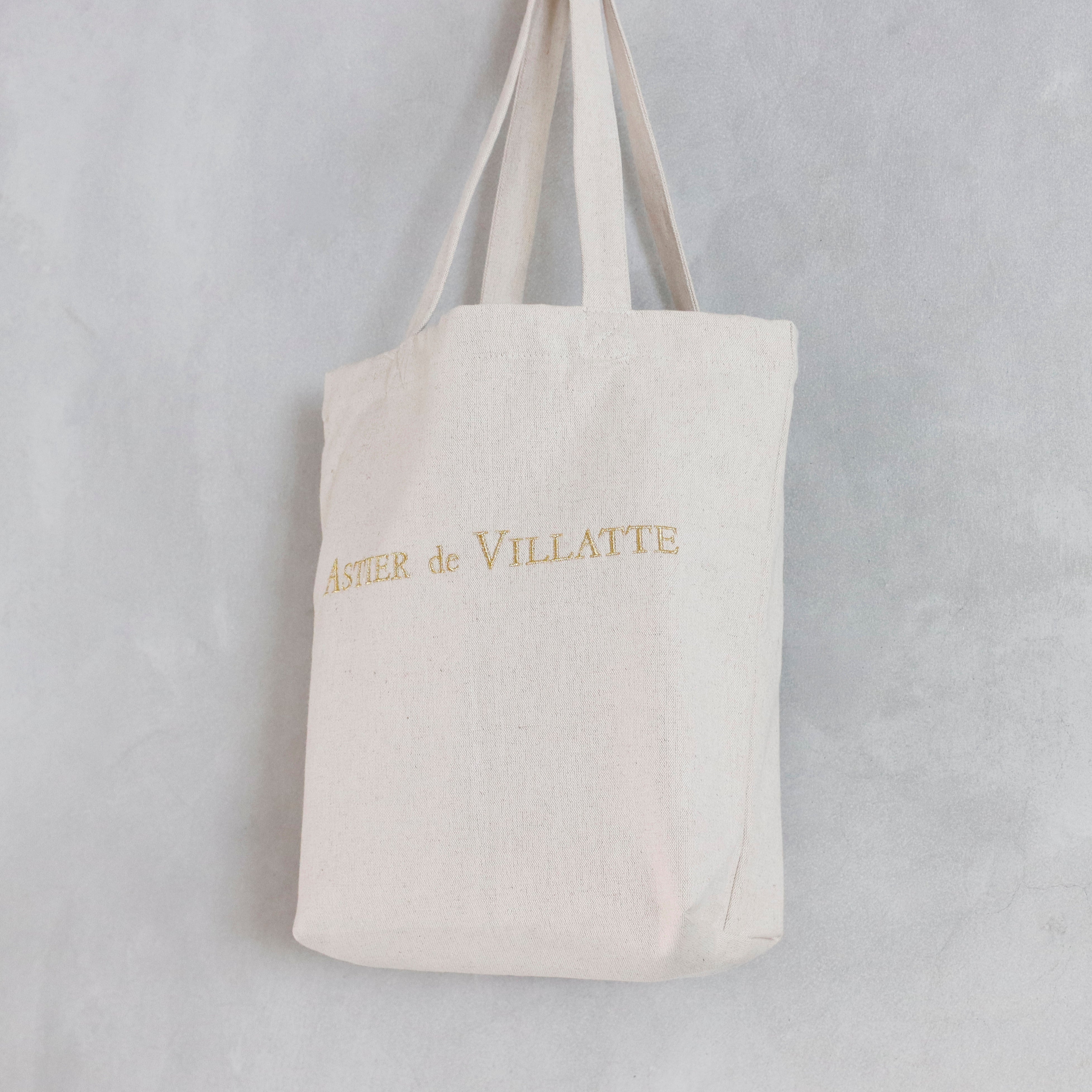 ASTIER de VILLATTE エクリュ　ショッピングバッグ　未使用 ASTIER de VILLATTE | Ecru Tote Bag – VISIONS