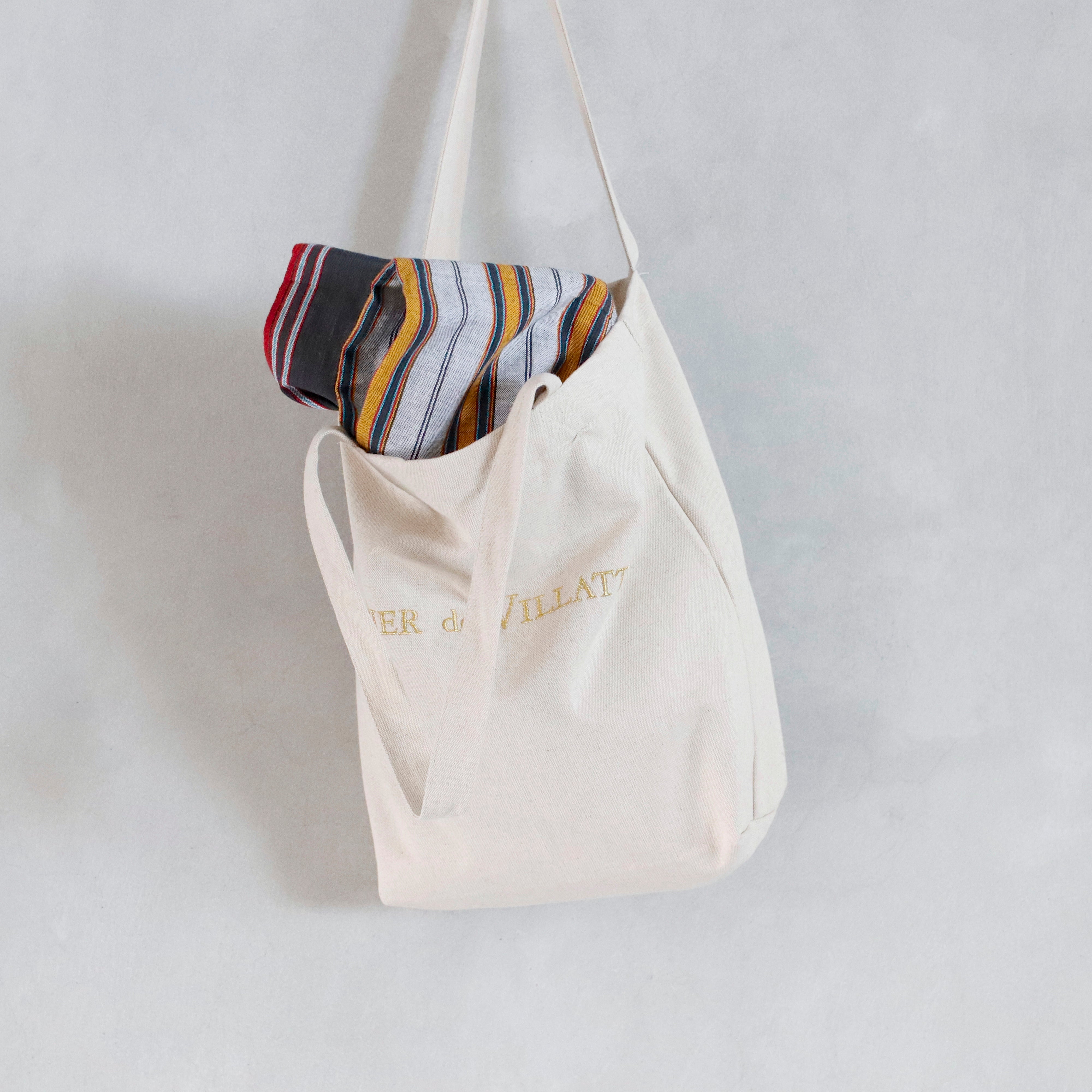 Poilâne & Astier de Villatte トートバッグ ◇Astier de Villatte◇目を惹く可愛さ 限定 トートバッグ L