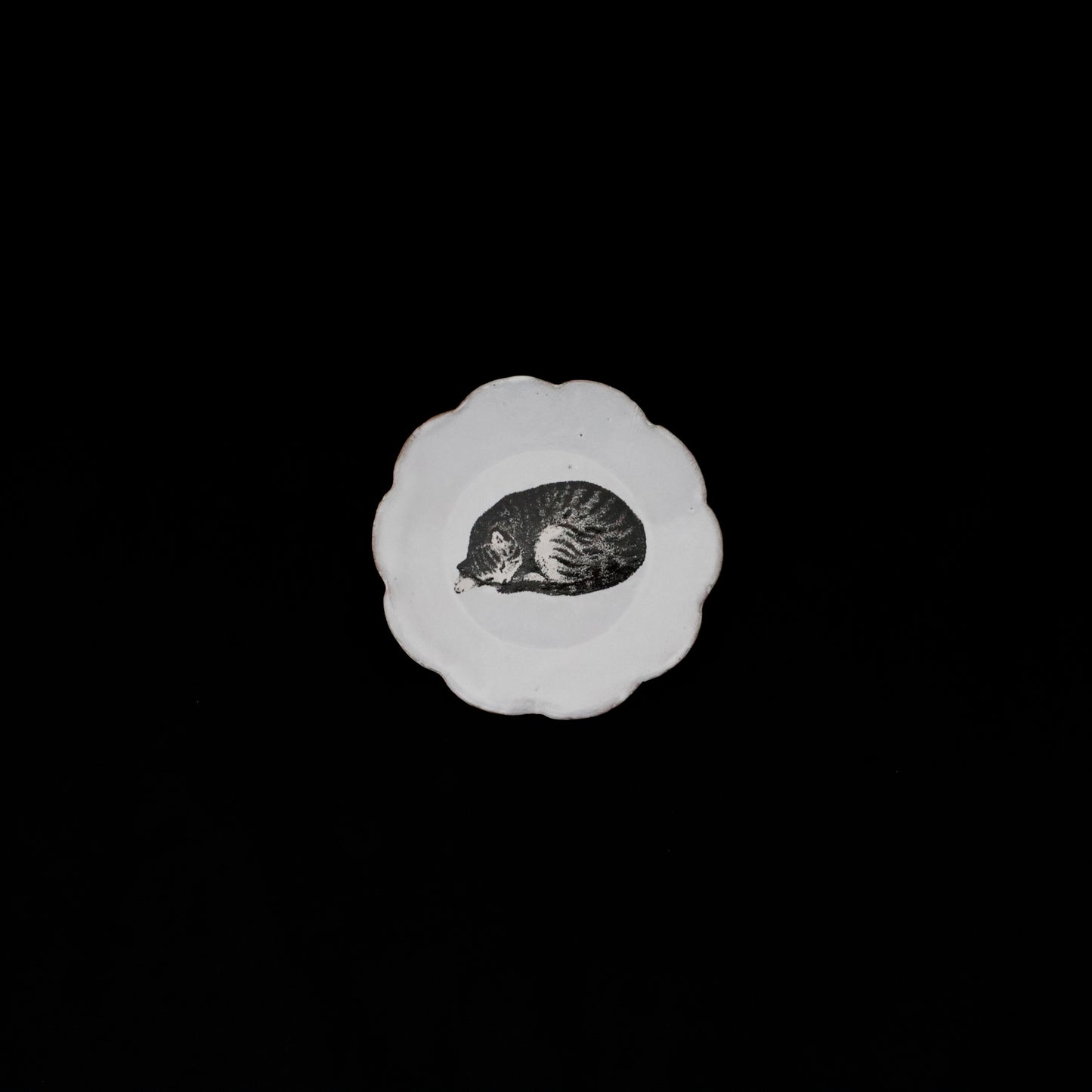 ASTIER de VILLATTE | "John Derian" Small Sleeping Cat Dish
