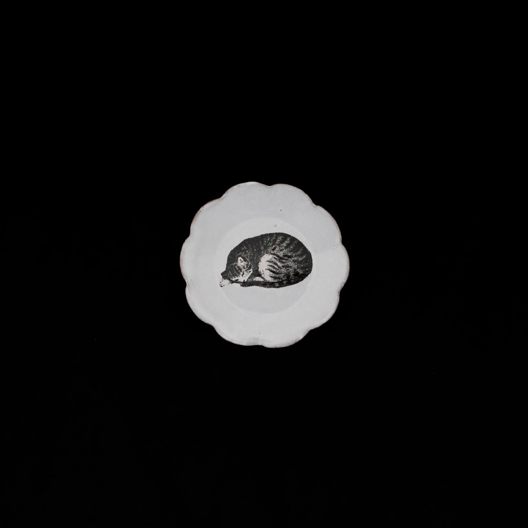 ASTIER de VILLATTE | "John Derian" Small Sleeping Cat Dish