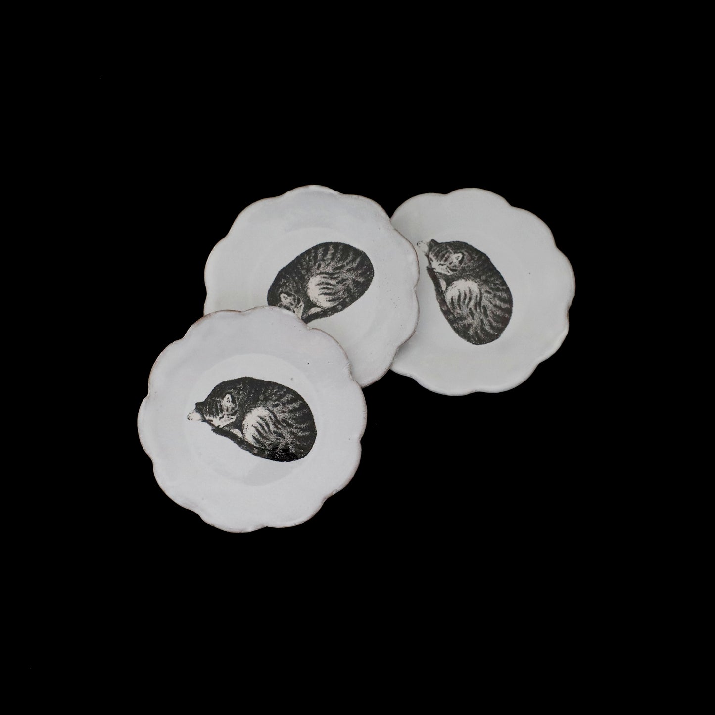 ASTIER de VILLATTE | "John Derian" Small Sleeping Cat Dish