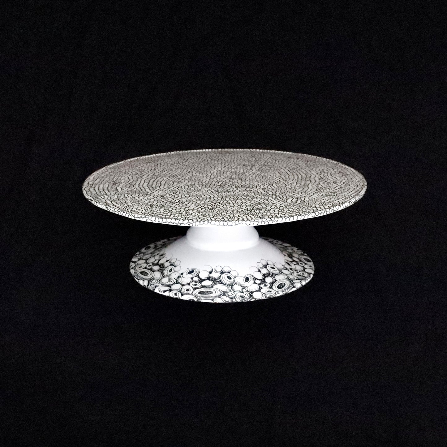 ASTIER de VILLATTE | "John Derian" Double Patterns Cake Stand