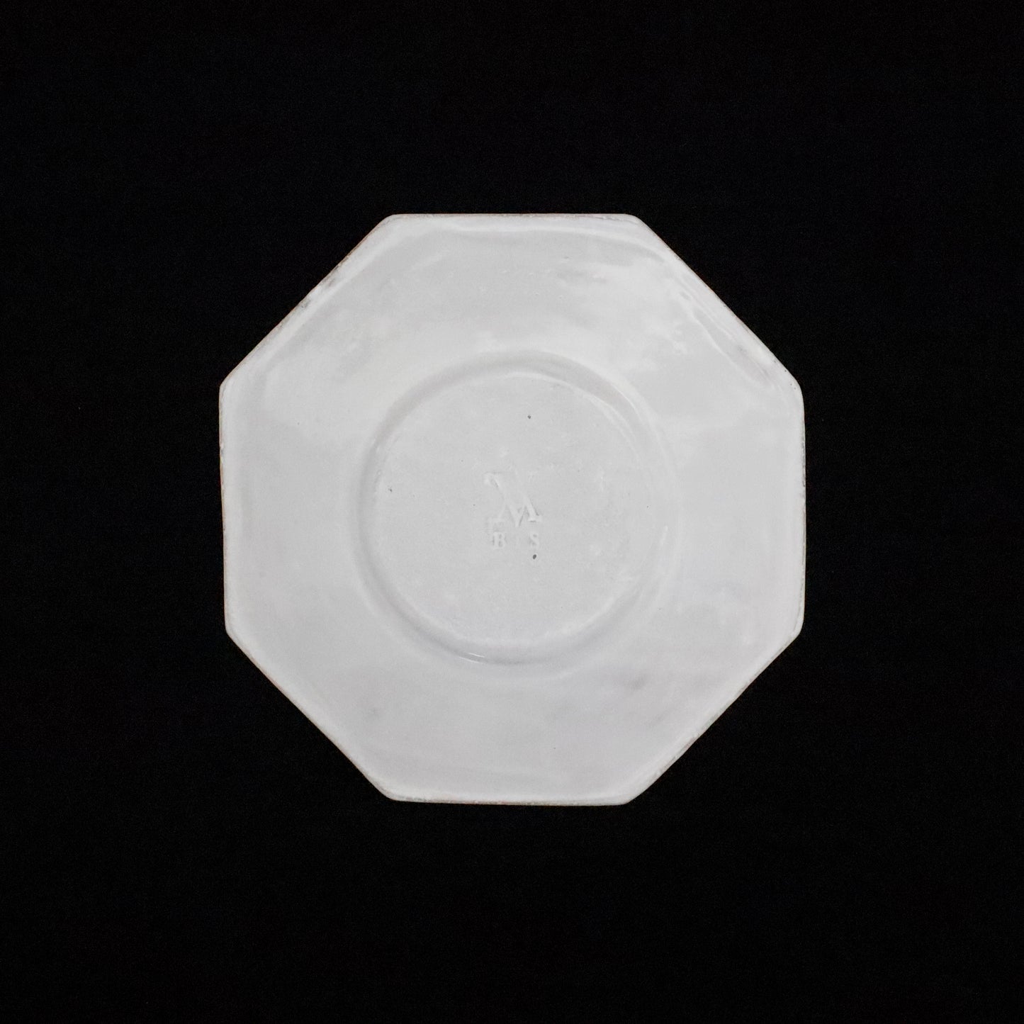 ASTIER de VILLATTE | “Perles" Octagonal Dessert Plate
