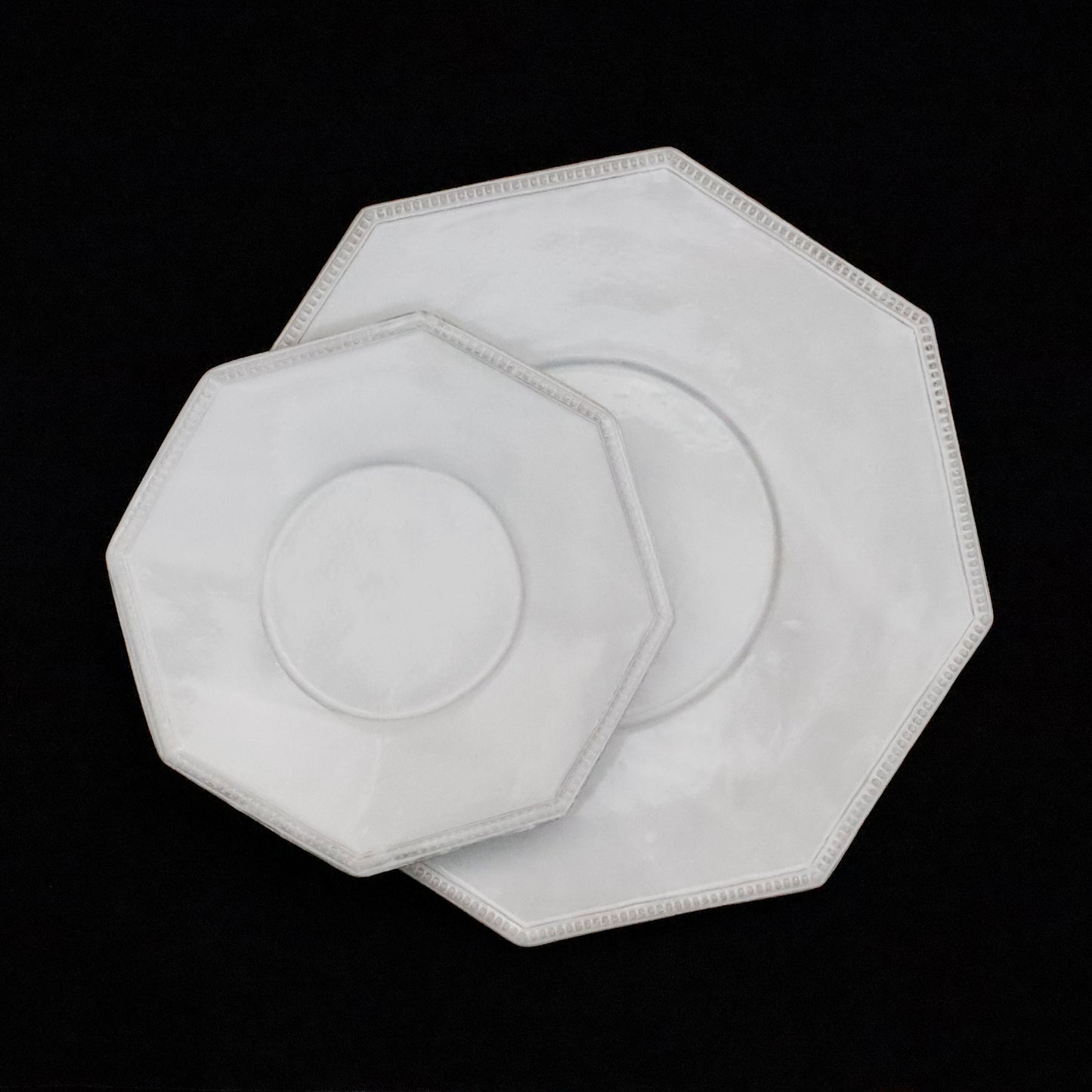 ASTIER de VILLATTE | “Perles" Octagonal Dinner Plate
