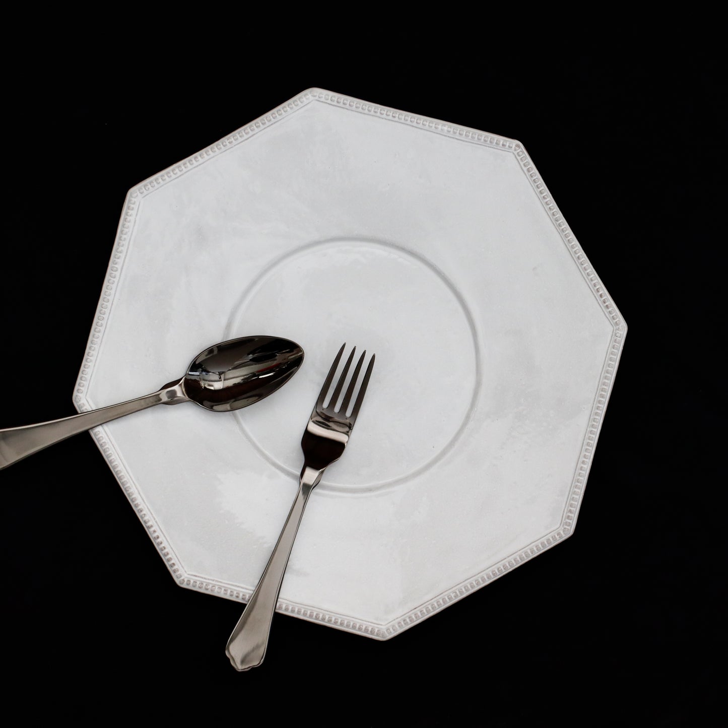 ASTIER de VILLATTE | “Perles" Octagonal Dinner Plate
